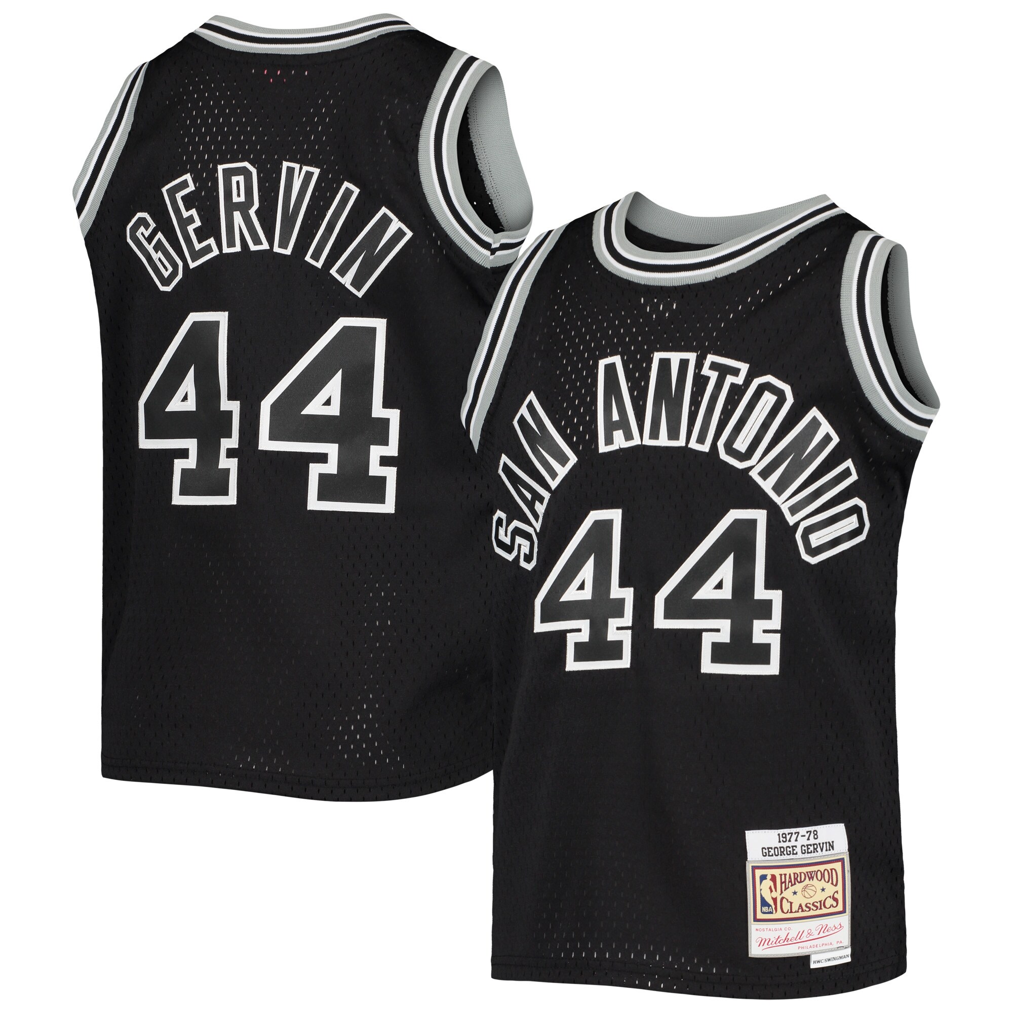 Mitchell & Ness George Gervin Youth #44 Spurs Jersey – Amazing 1978 Swingman