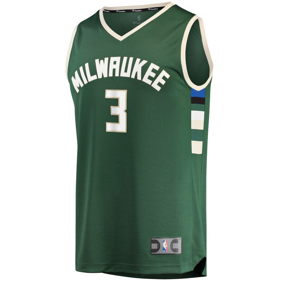 George Hill Bucks Hunter Green Jersey - Ultimate Fanatics Replica 2024