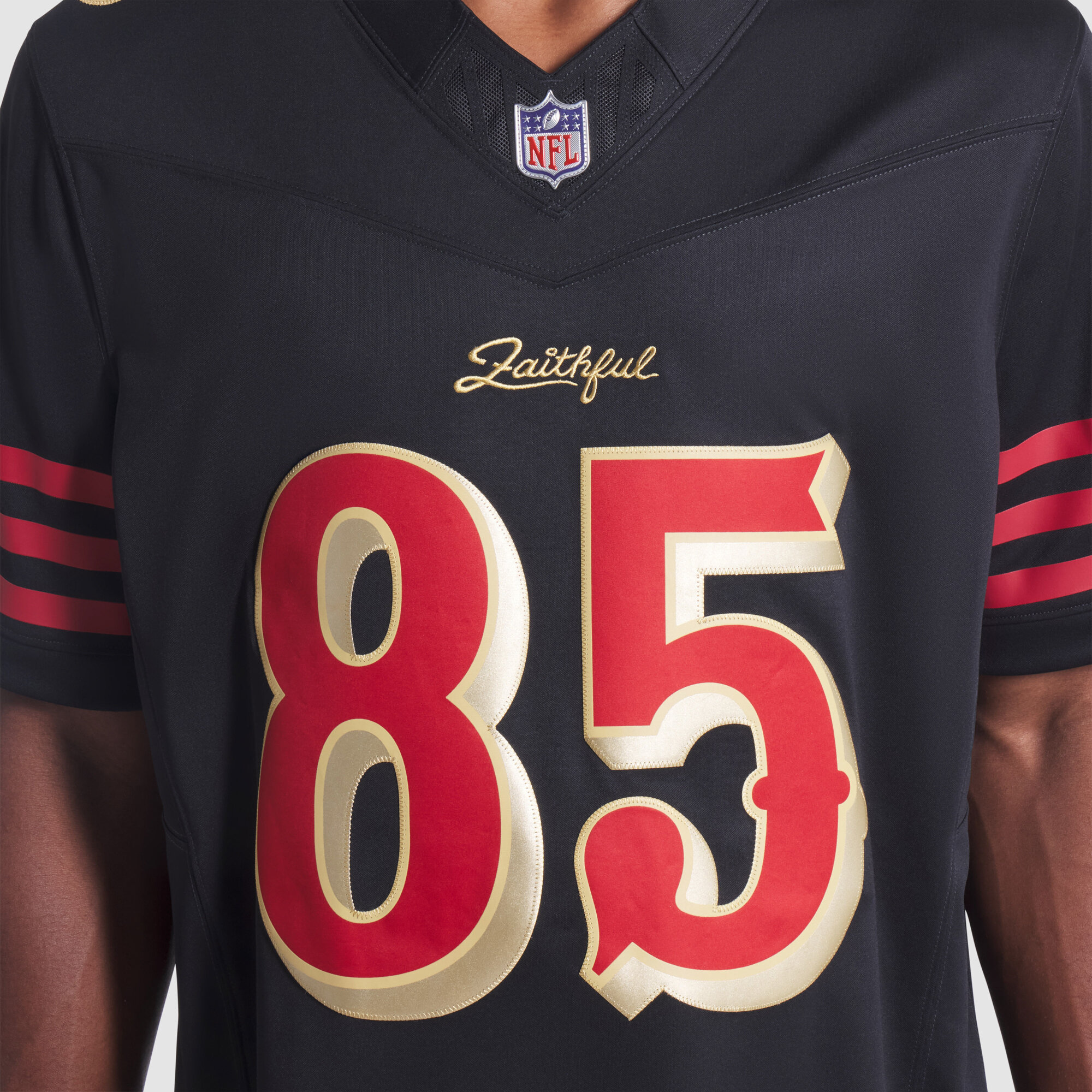 George Kittle San Francisco 49ers Nike 2025 Rivalries Collection Limited Jersey – Black