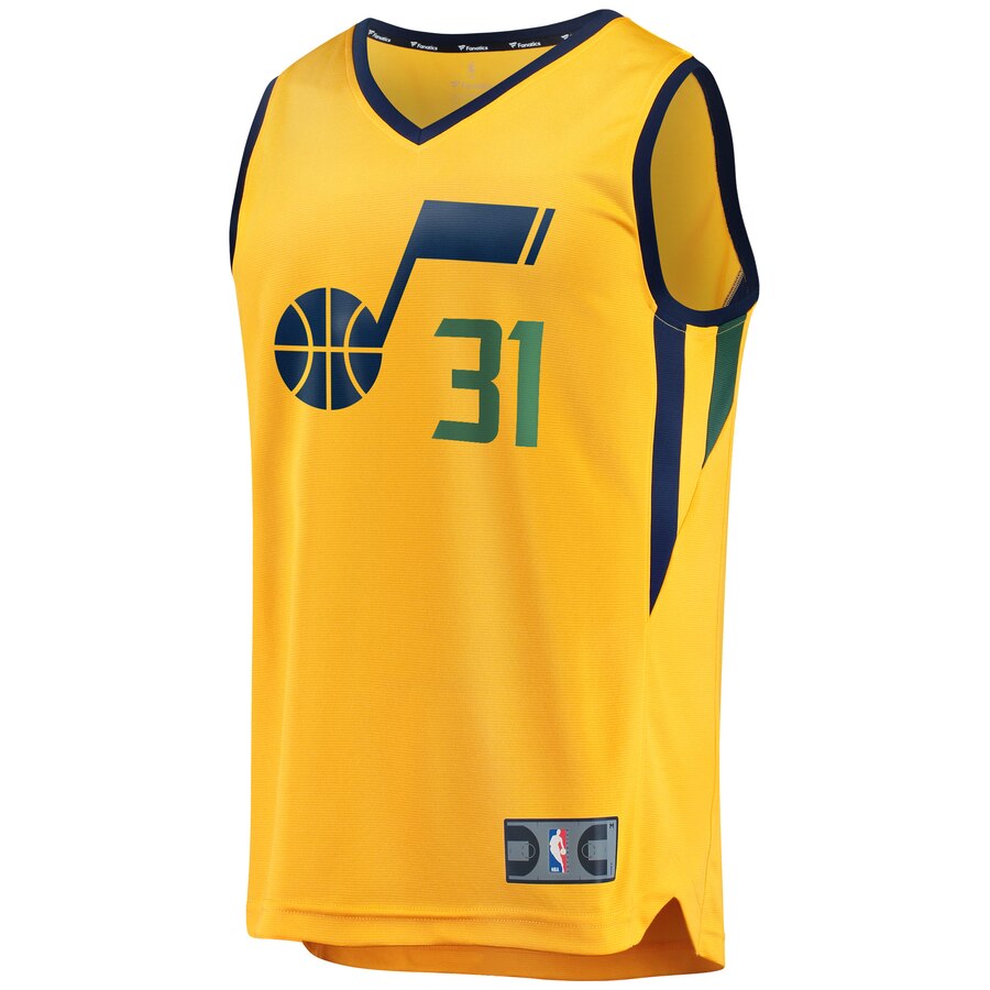 Georges Niang Jazz Statement Gold Jersey - Outstanding Fanatics 2024 Replica