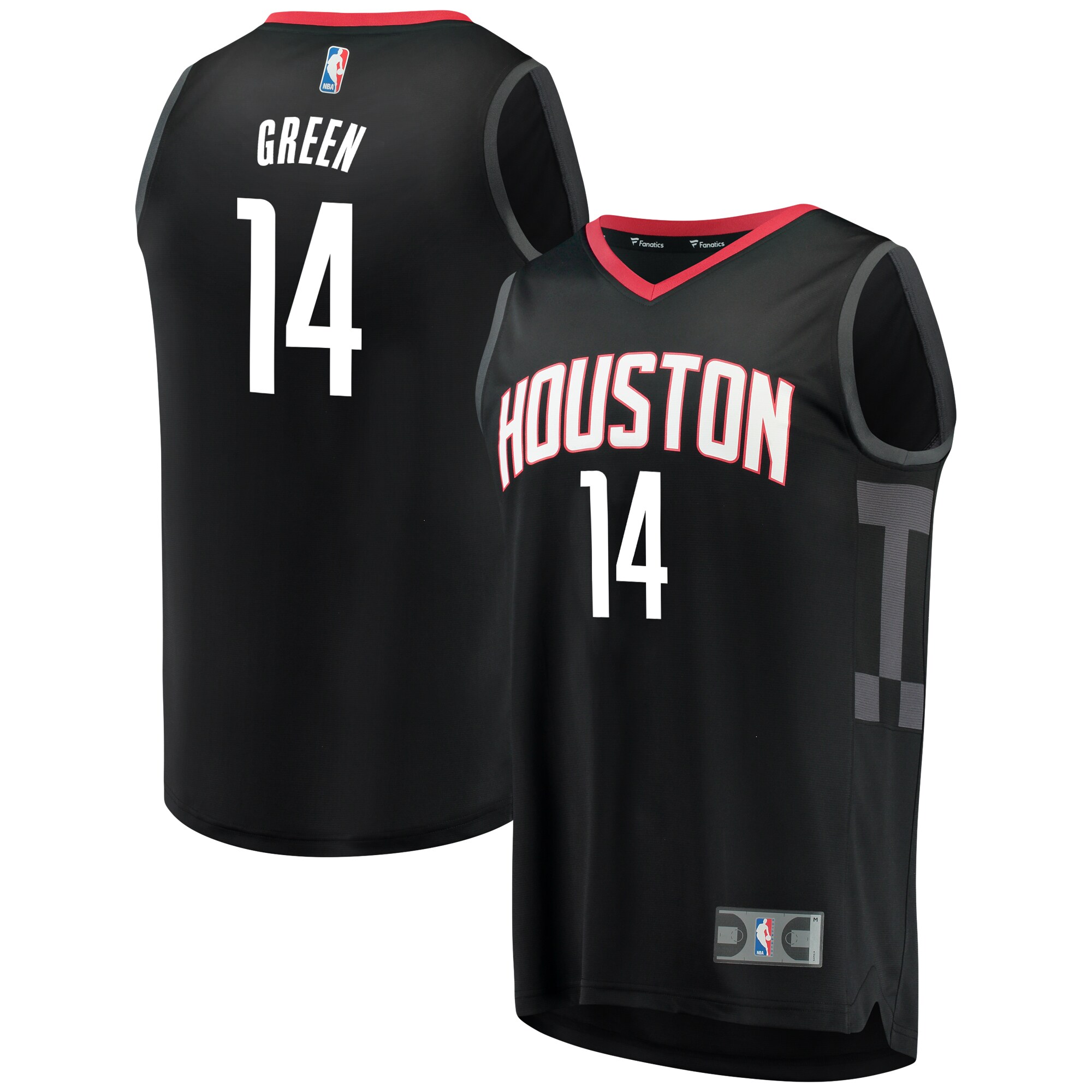 Fanatics Gerald Green Rockets Jersey #14 - Exclusive Statement Edition