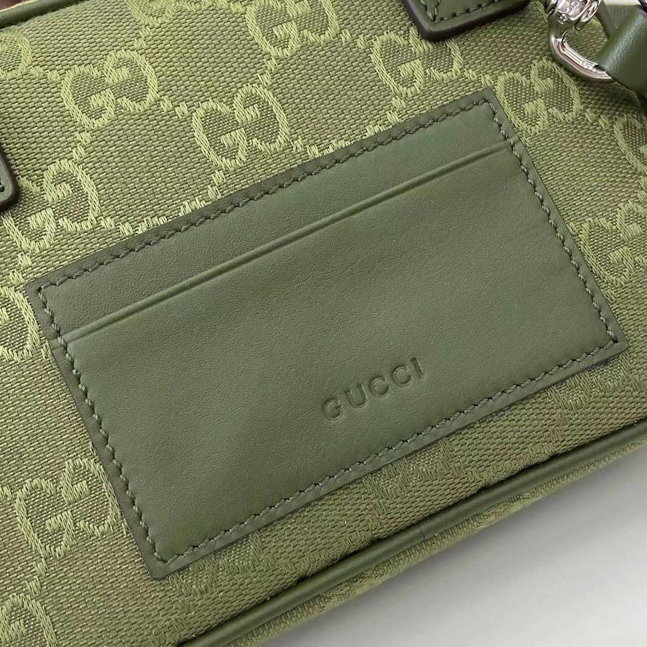 GG canvas mini bag in forest green GG canvas | GUCCI