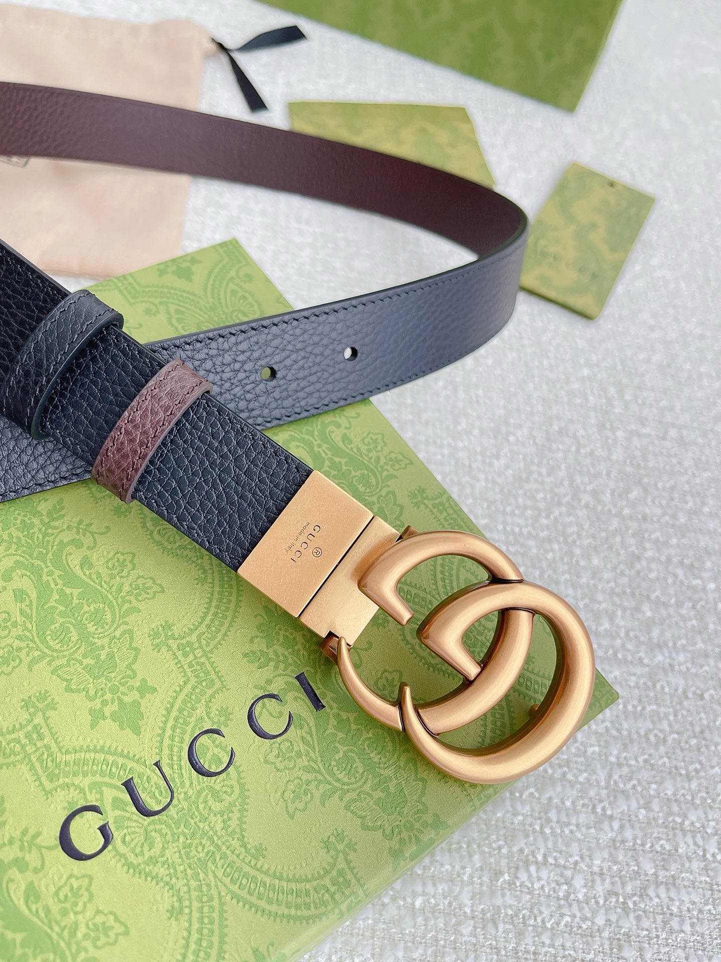 GG Marmont wide belt