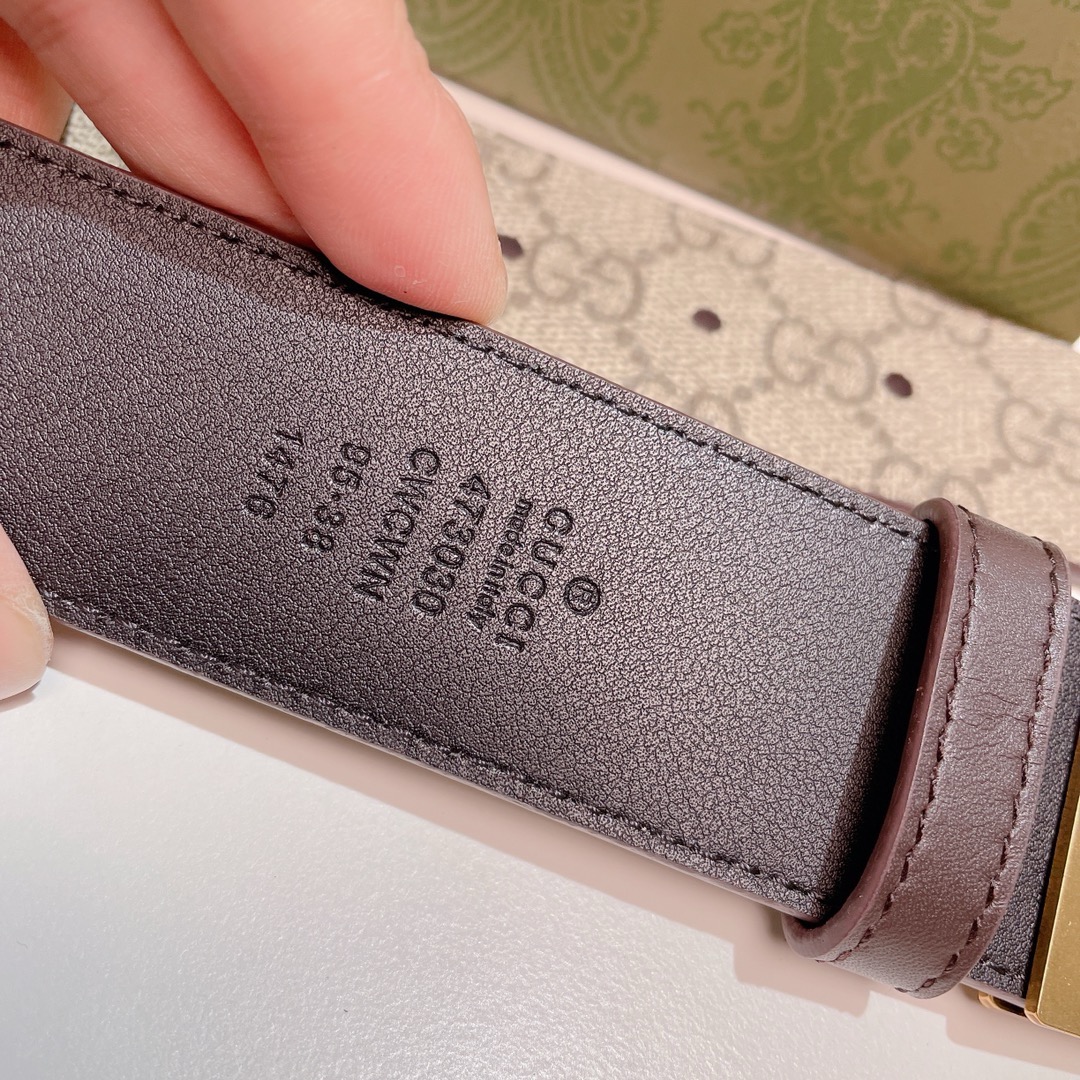 GG Supreme Belt With G Buckle black