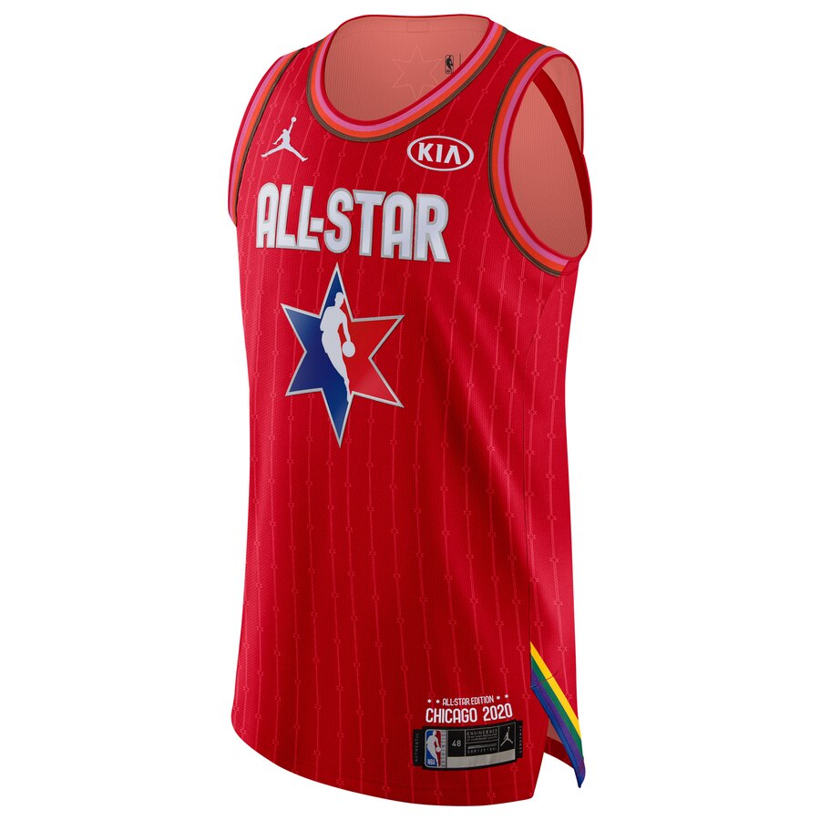 Giannis Antetokounmpo All-Star Jersey Red - Premium 2020 NBA Swingman