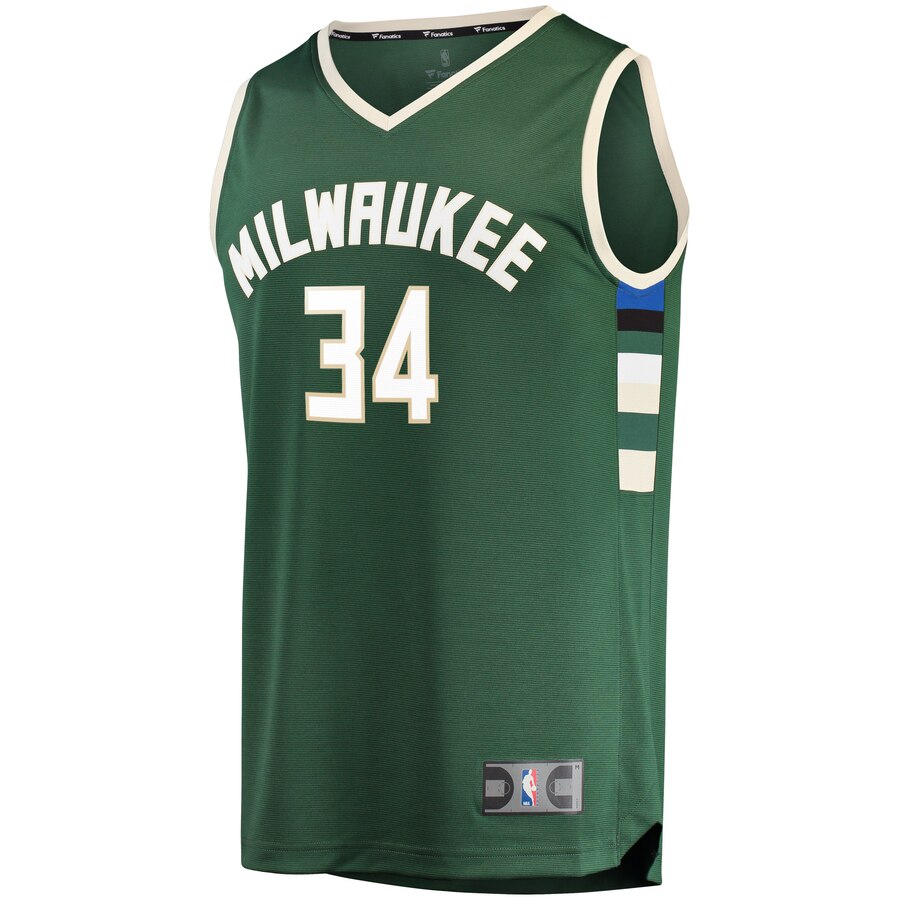 Fanatics Branded Giannis Antetokounmpo Bucks Jersey Green - Ultimate 2024 Replica