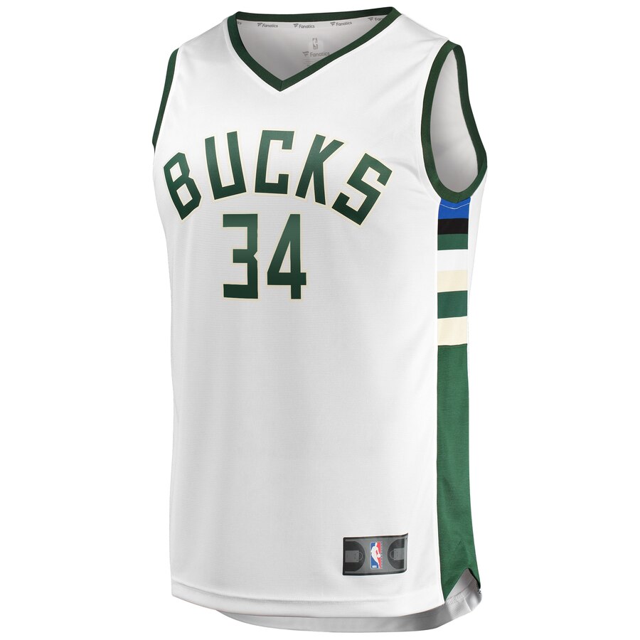 Fanatics Branded Giannis Antetokounmpo Youth Bucks Jersey #34 - Amazing Quality