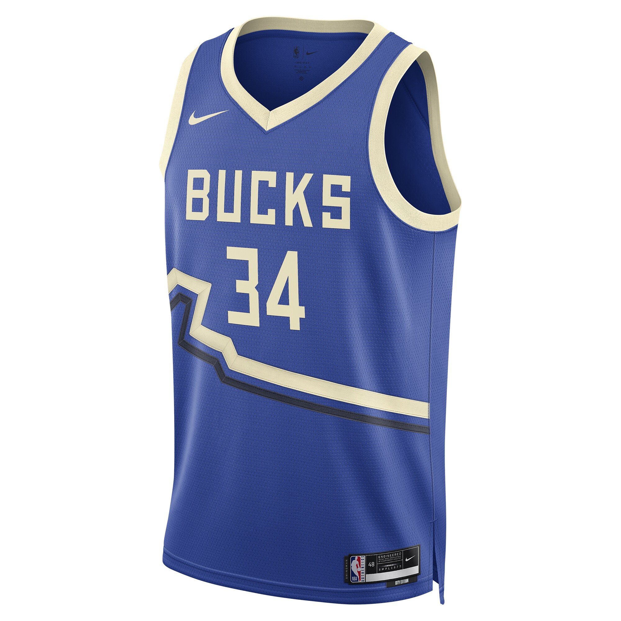 Premium Giannis Antetokounmpo Bucks City Edition Jersey - 2024/25 Nike Swingman