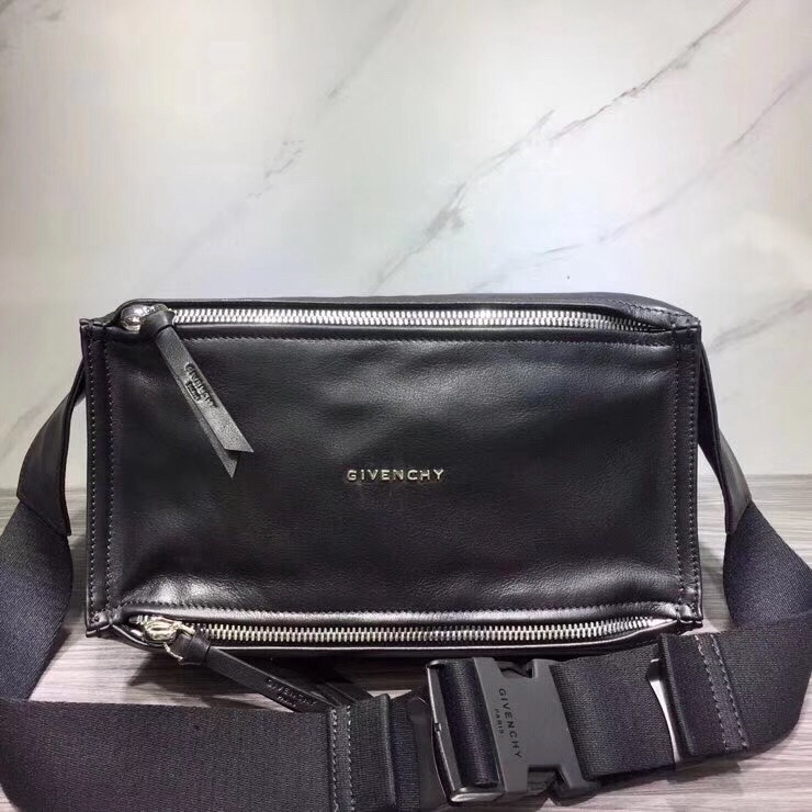Givenchy Leather Crossbody Bag - Black Crossbody Bags,