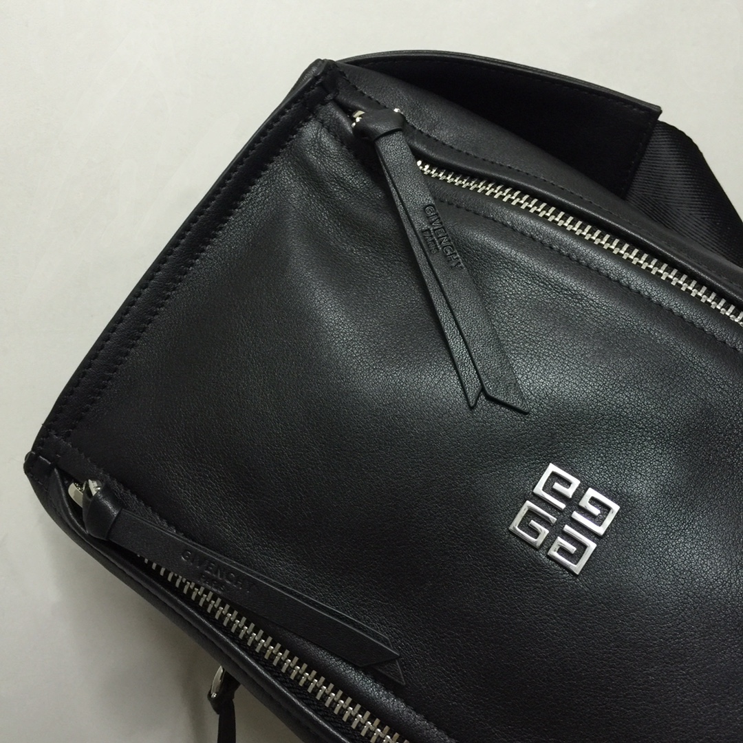 Givenchy Mini Pandora Bag in Grained Leather Black | eBay