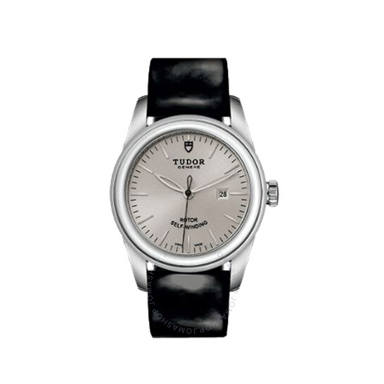 Glamour Automatic Silver Dial Ladies Watch