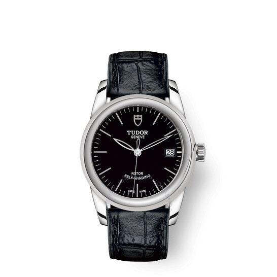 Glamour Date Automatic Black Dial Watch