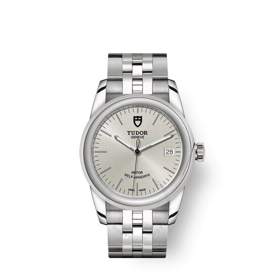 Glamour Date Automatic Silver Dial Watch