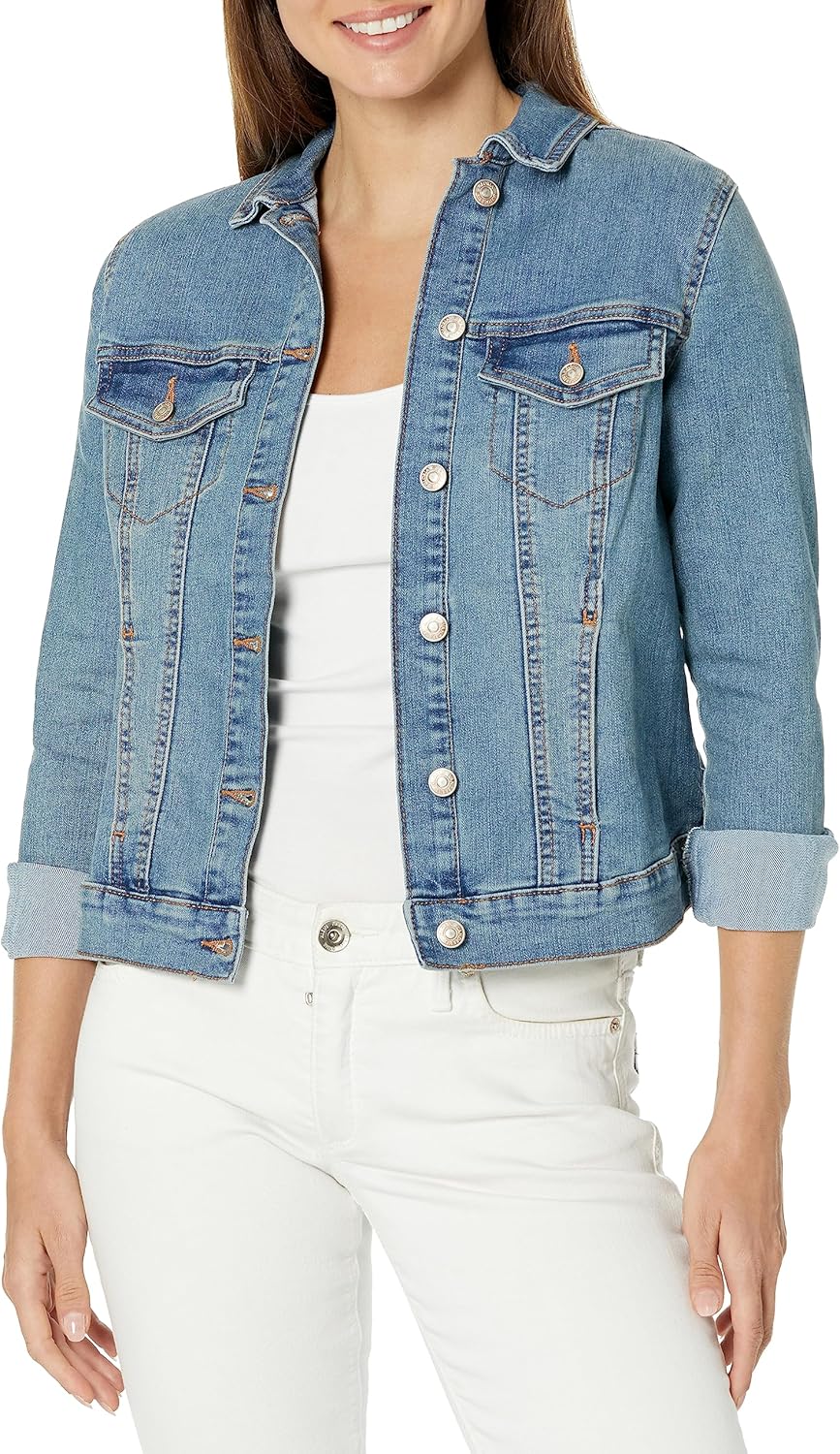 Gloria Vanderbilt Women’s Amanda Denim Jean Jacket
