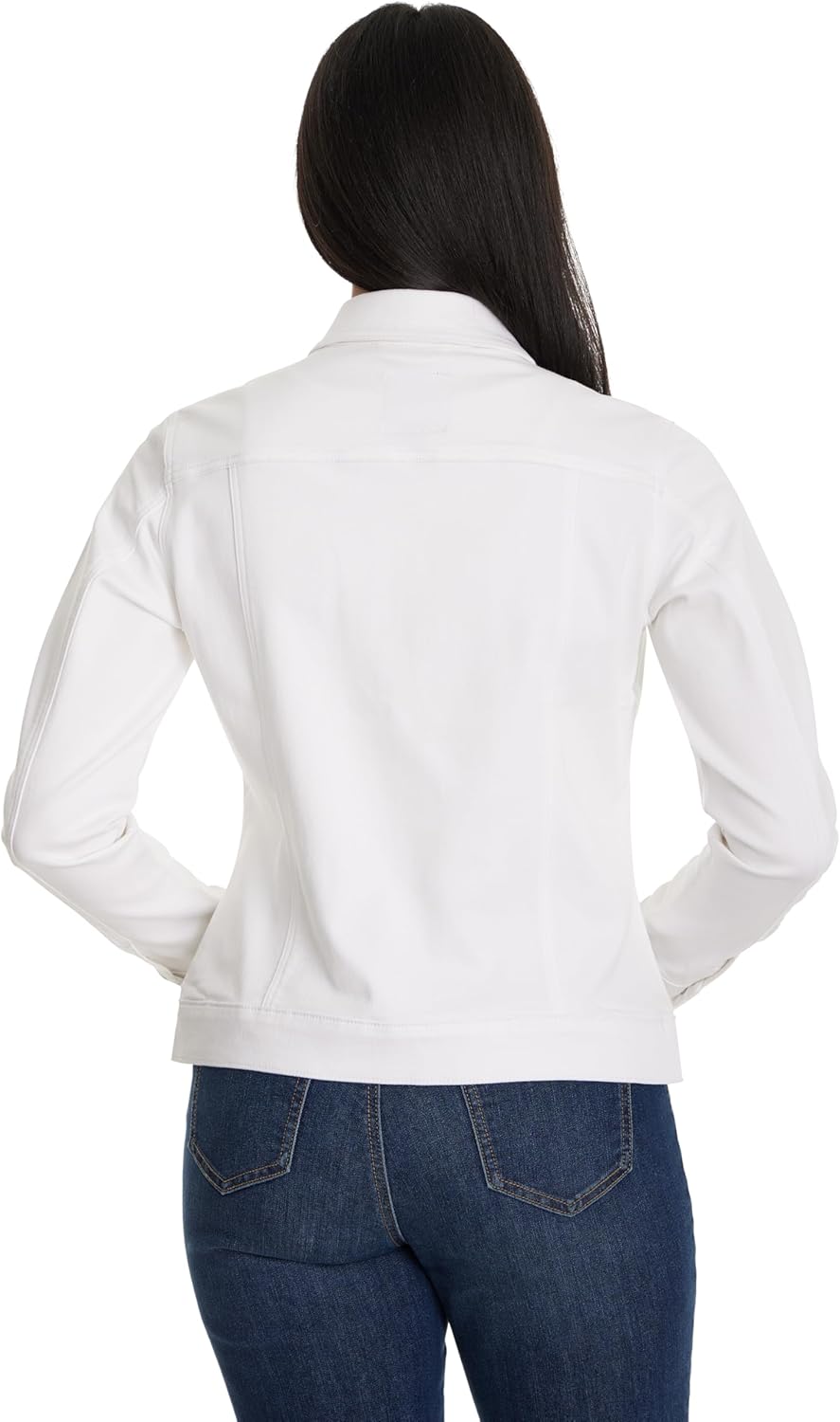 Gloria Vanderbilt Women’s Amanda Knit Denim Jacket Standard