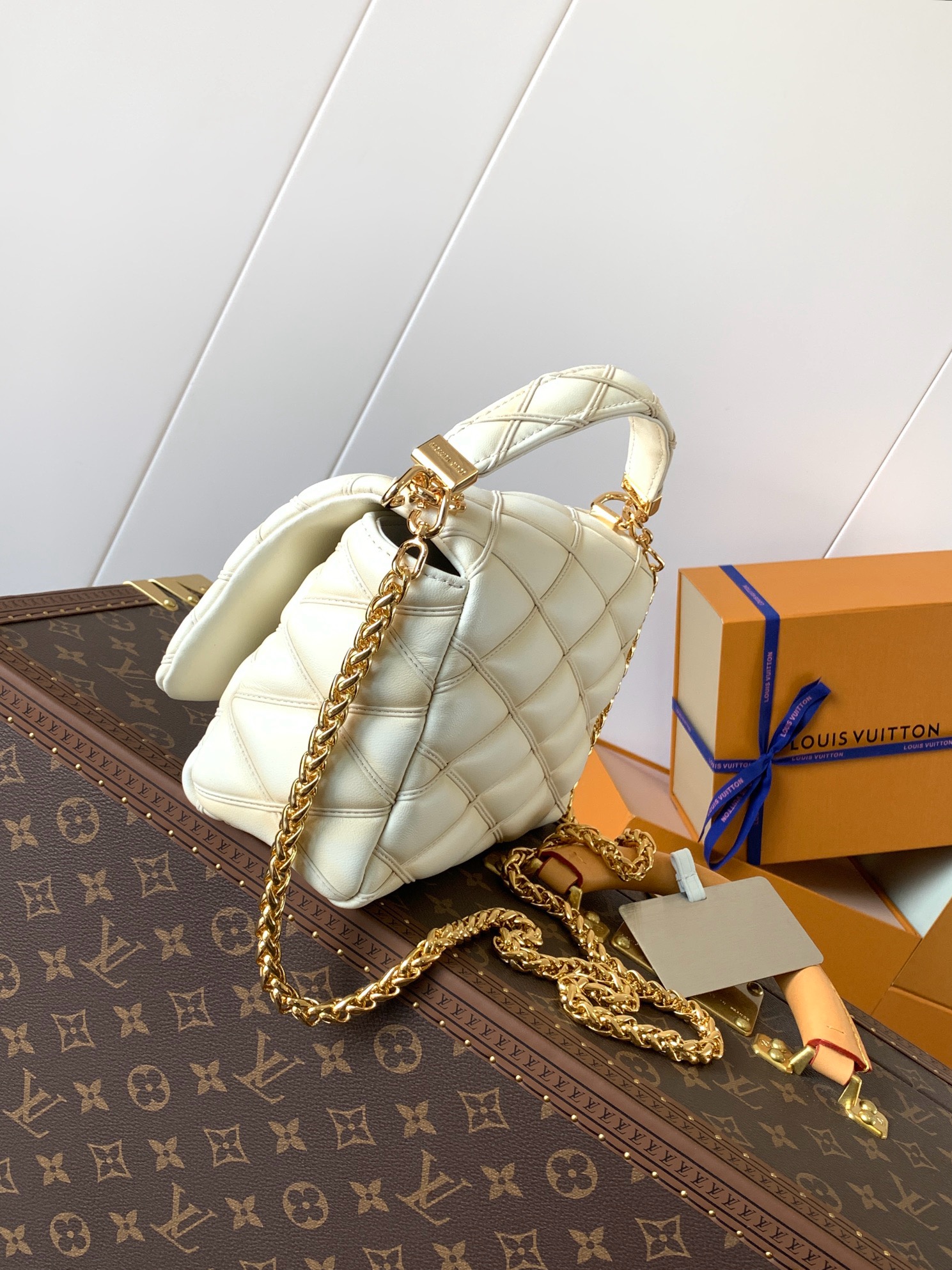 GO-14 PM Malletage Bag White - Bag | LOUIS VUITTON