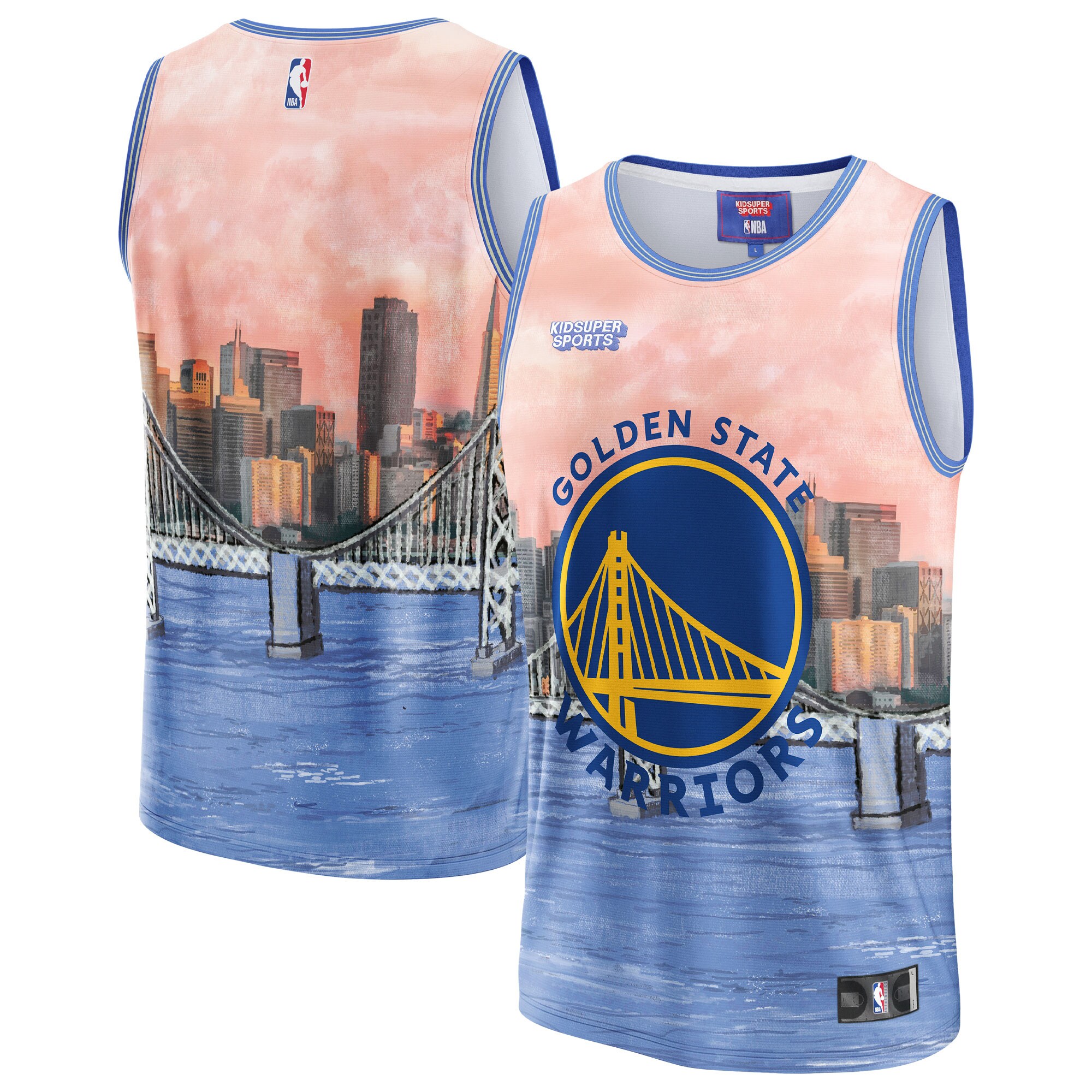 Golden State Warriors KidSuper Cityscape Jersey - Ultimate 2024 Fan Gear