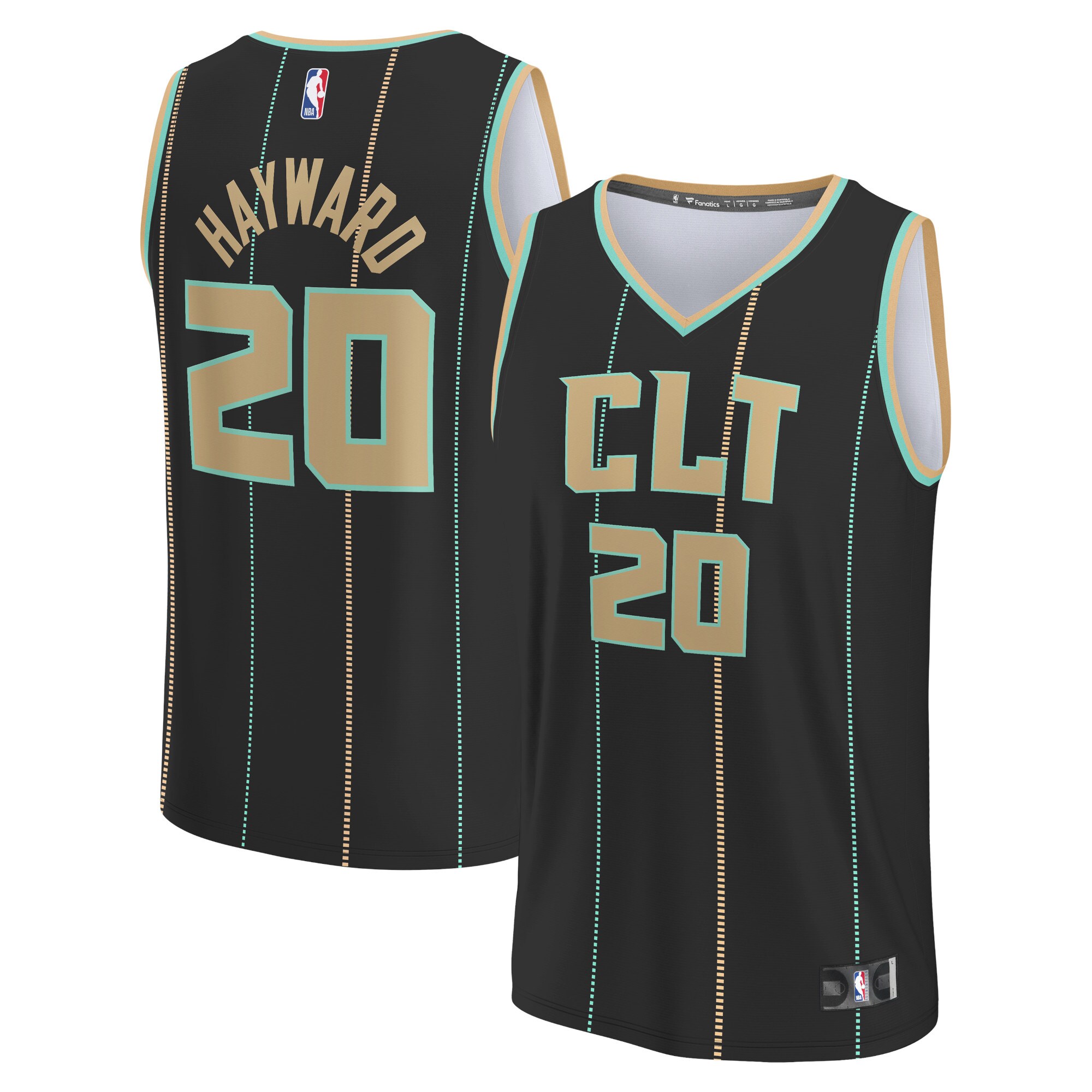 Gordon Hayward Hornets City Edition Jersey - Premium Youth Fanatics 2024