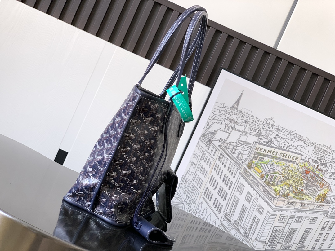 Goyard Anjou Mini Bag blue navy 20CM Best Quality