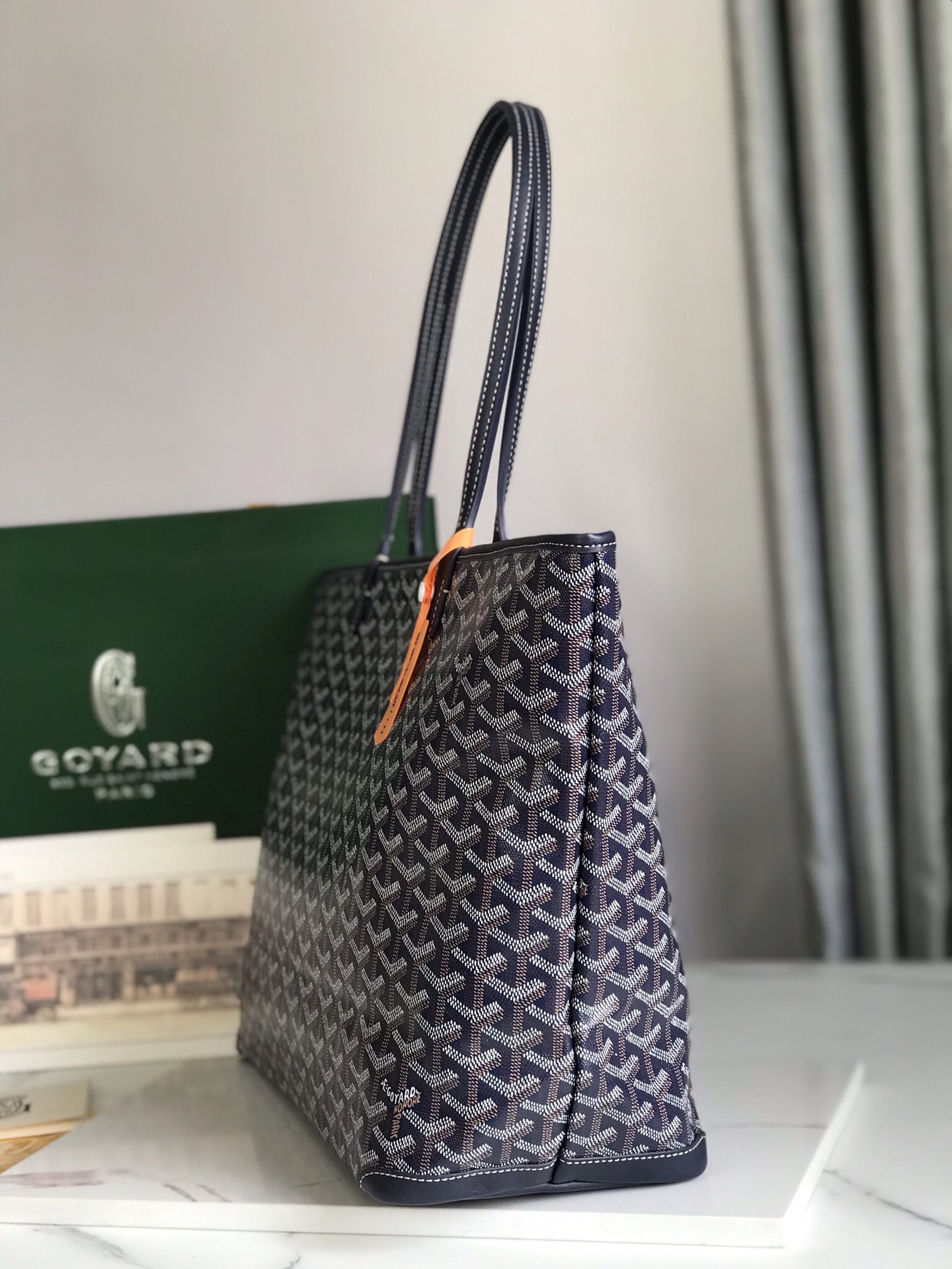 Goyard Artois PM Tote Bag for Women blueN-QL |
