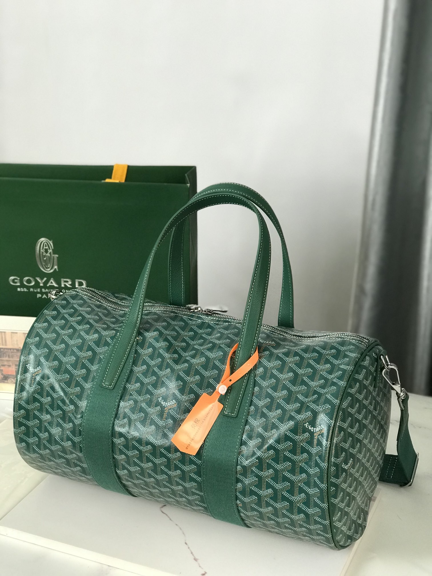 Goyard Barrel 40 Sports Duffle Bag Green |