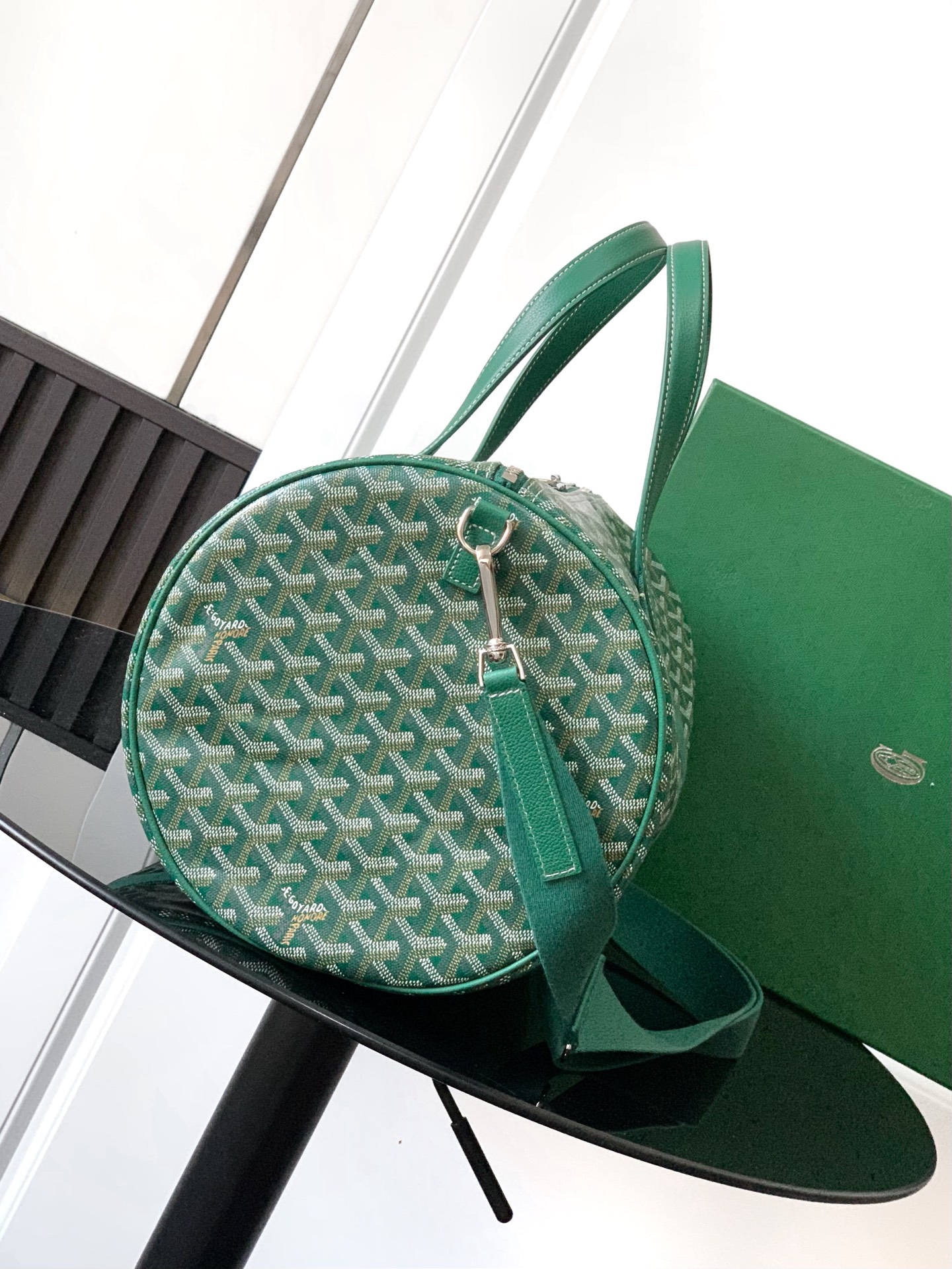 Goyard Barrel 40 Sports Duffle Bag Green |
