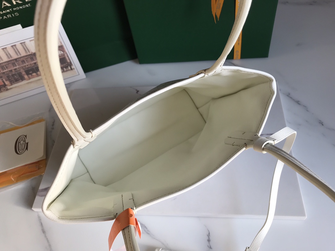 Goyard Black Anjou Mini Bag white Women’s Handbag