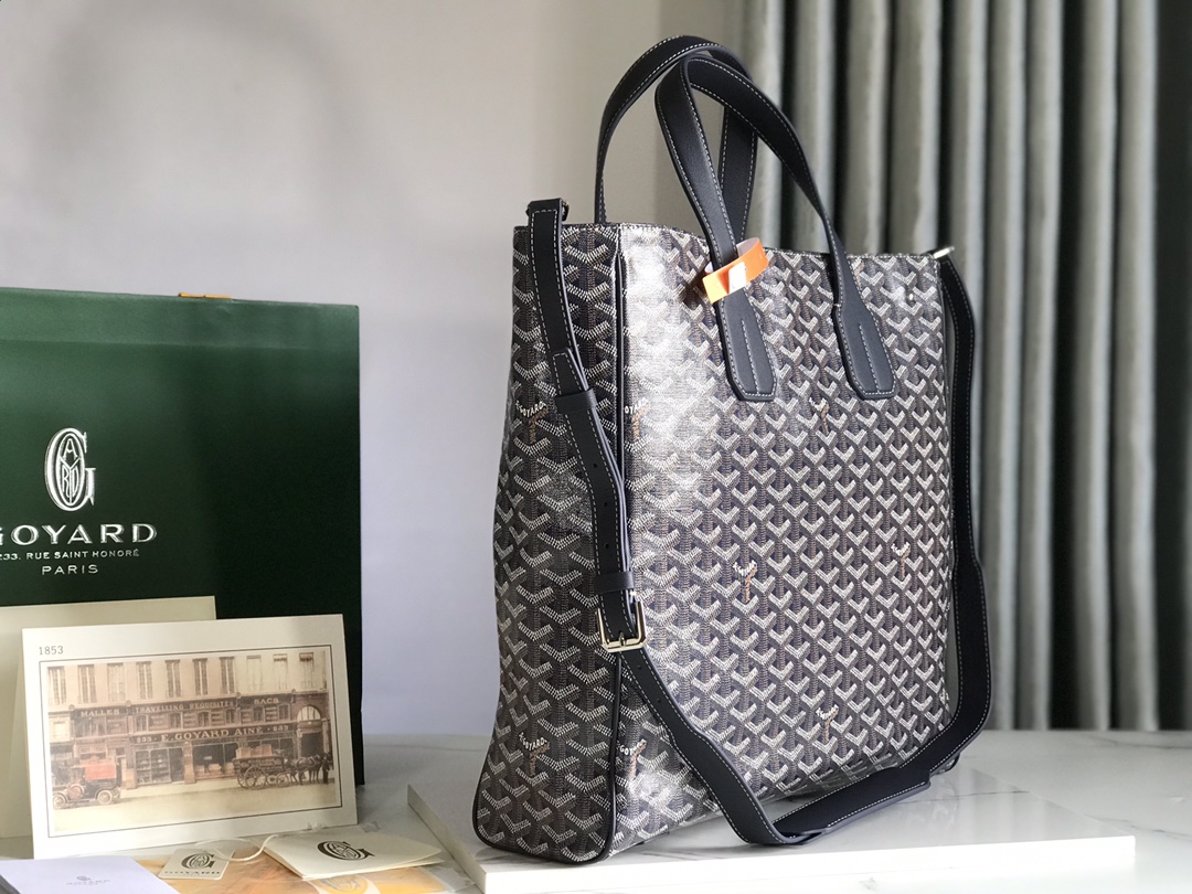 Goyard Black Sac Voltaire Tote Bag Goyard |