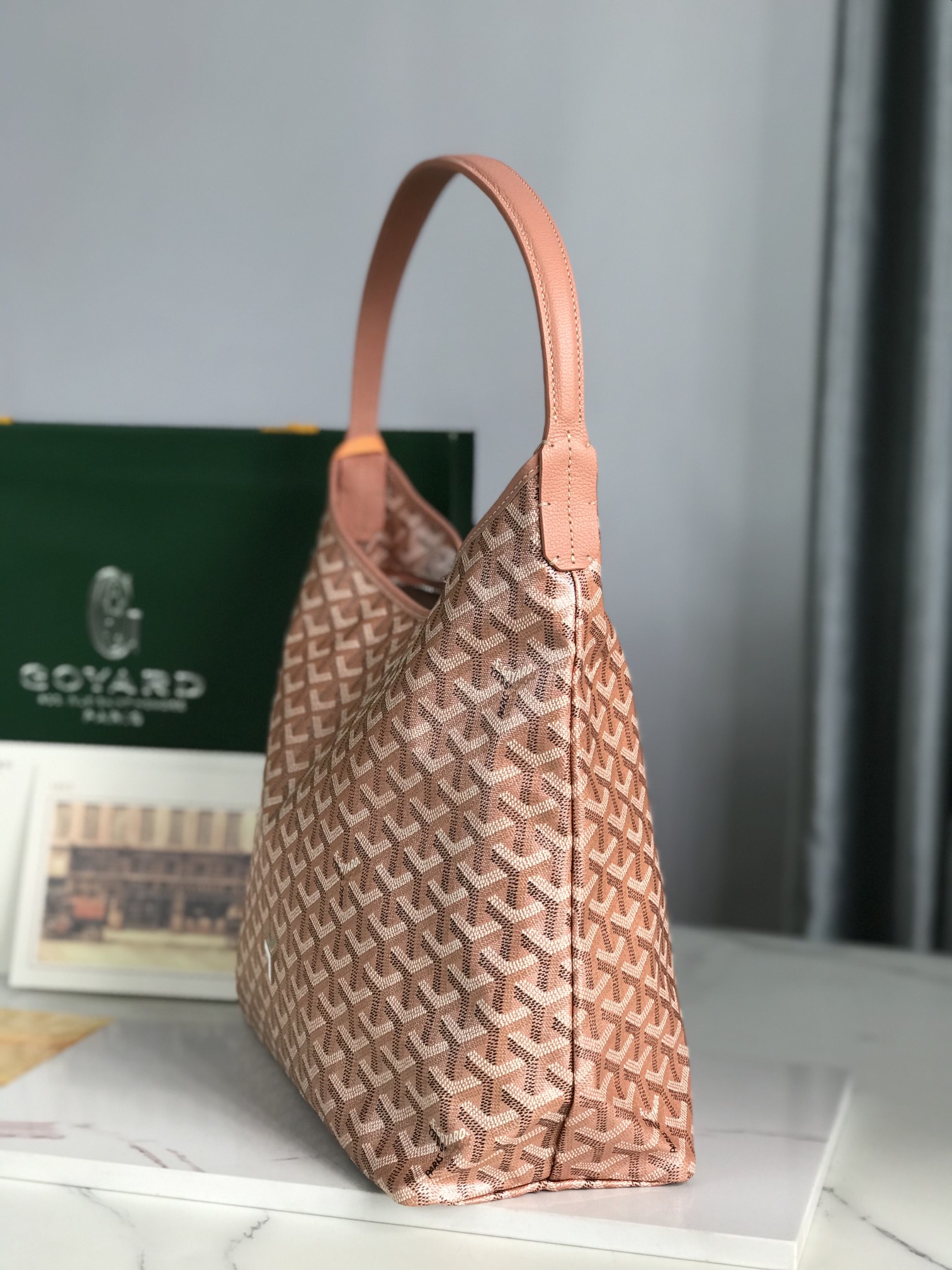 Goyard Bohème Hobo Bag Women's Tote Pink