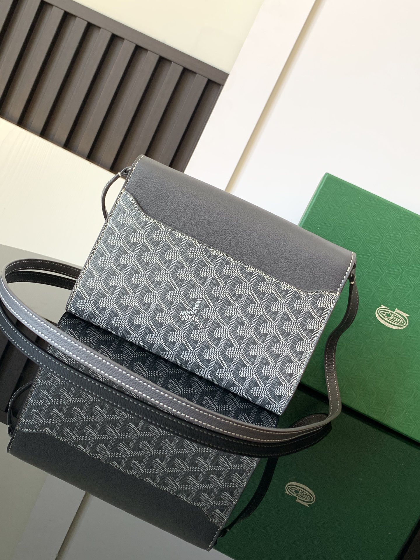 Goyard Chypre Wallet-Pouch 'Gray' CHYPRPPMLTY51CL51P