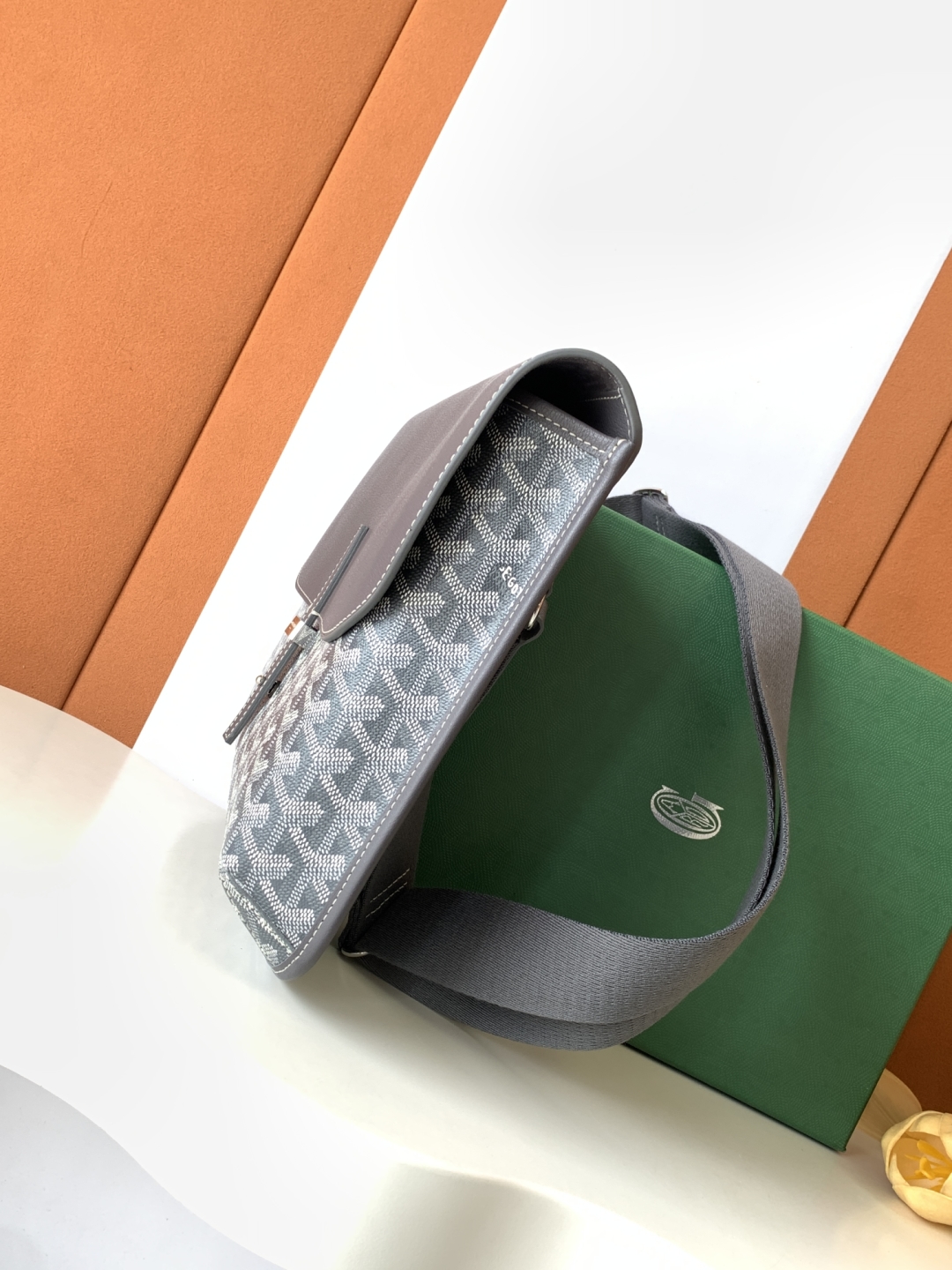 Goyard Coursier Messenger Bag “Grey” | eBay