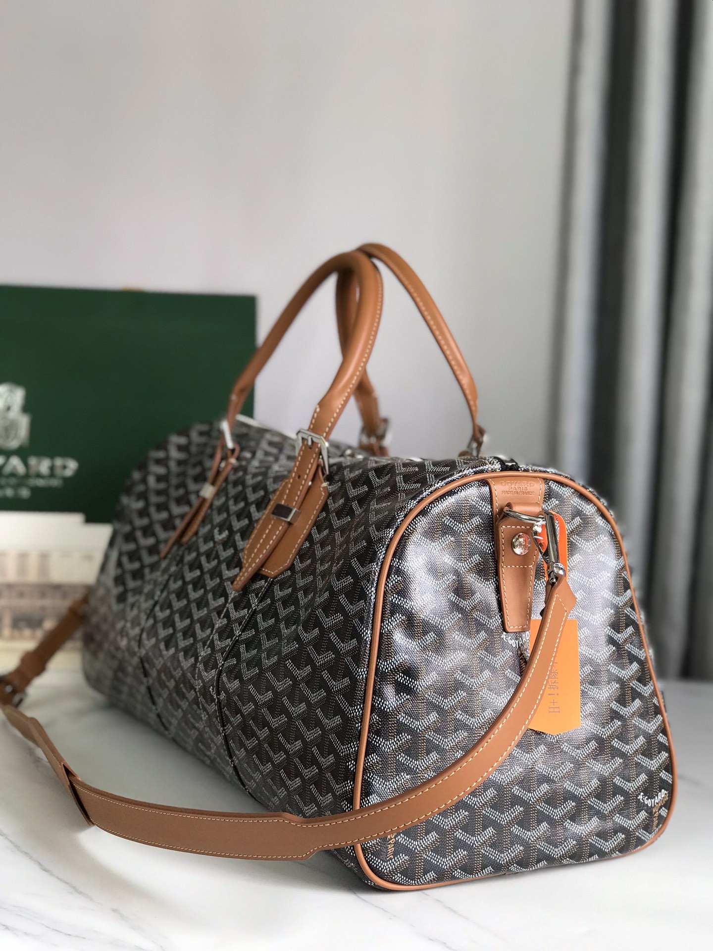 Goyard Croisier Boston Tote Bag Travel Bag Duffel 5218 68240615