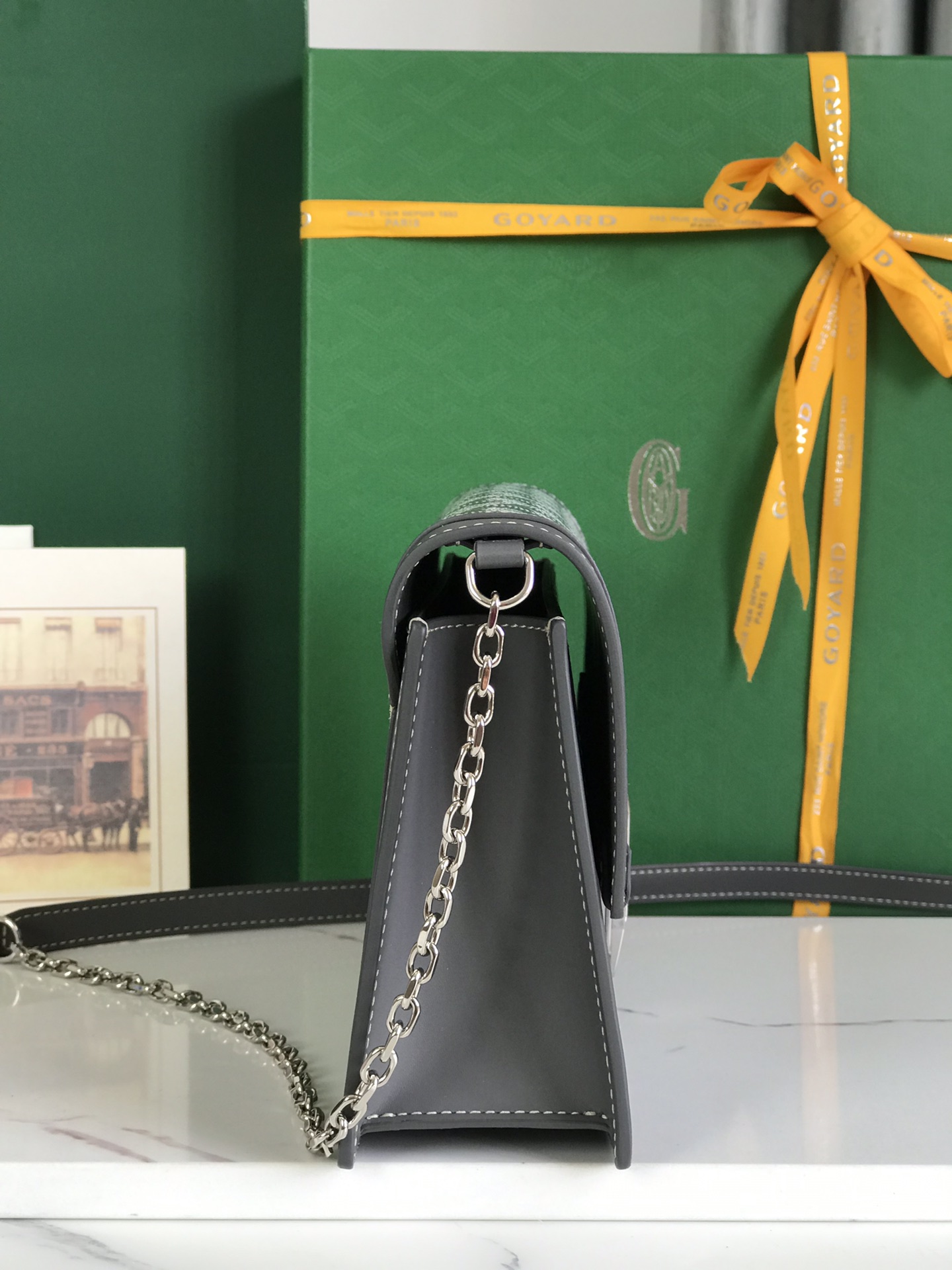 Goyard Duchesse Marie-Caroline Bag in gray