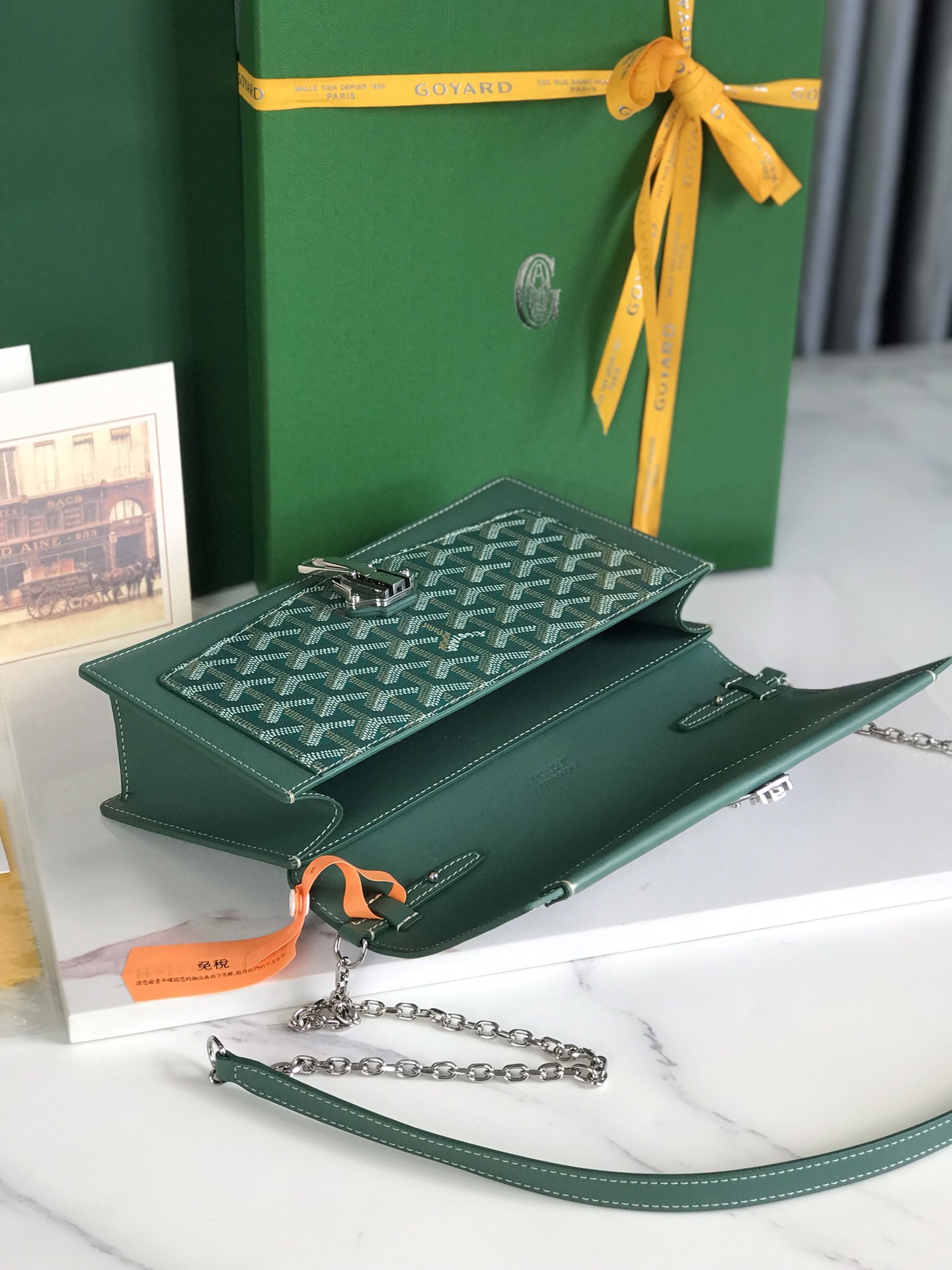 Goyard Duchesse Marie-Caroline Bag in green