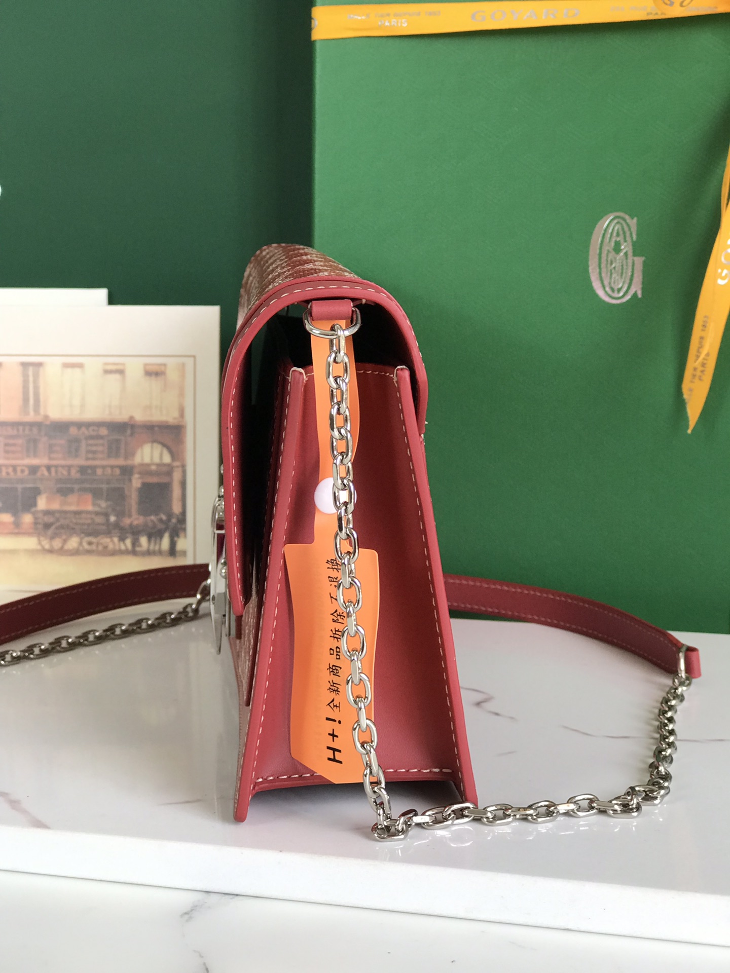 Goyard Duchesse Marie-Caroline Bag red