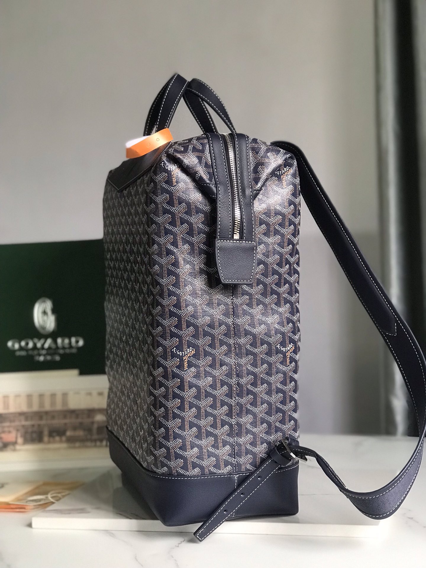 Goyard Goyard Khaki Cisalpin Backpack | navy