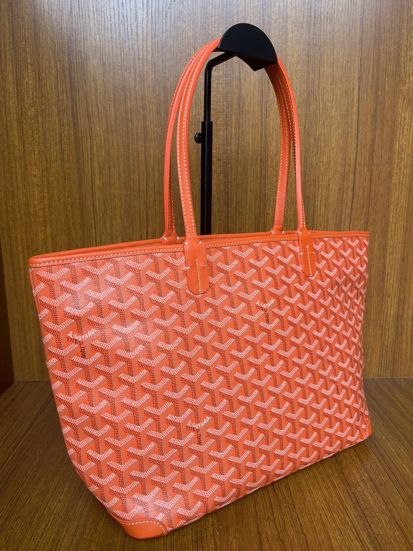 GOYARD Goyardine Artois PM orange 668430 |