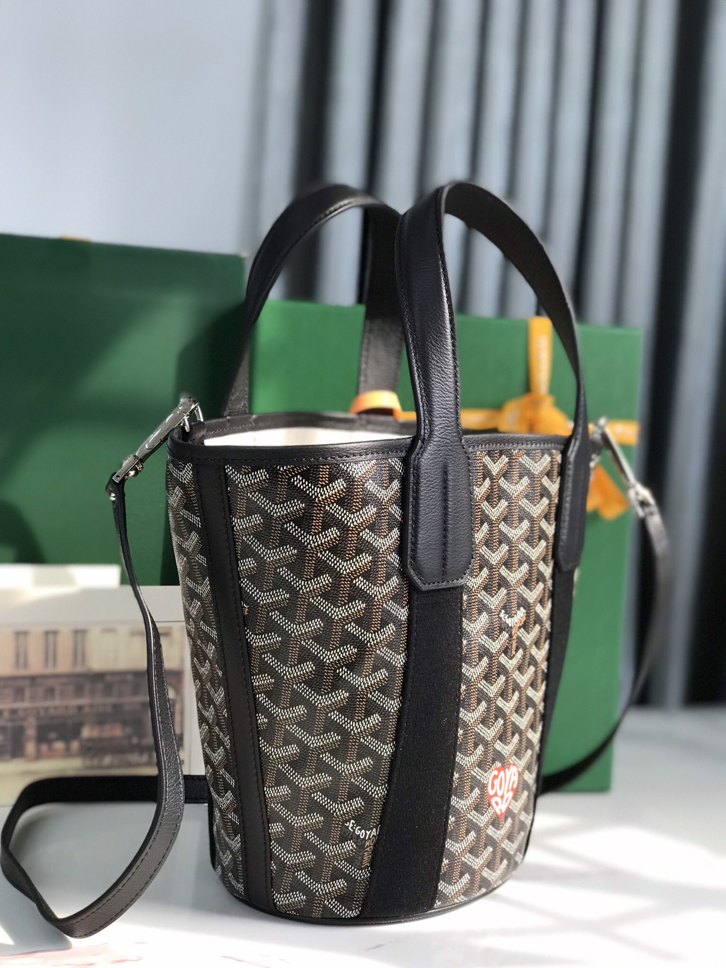 Goyard Goyardine Belharra PM 2024 w/ Tags - black brown Totes,