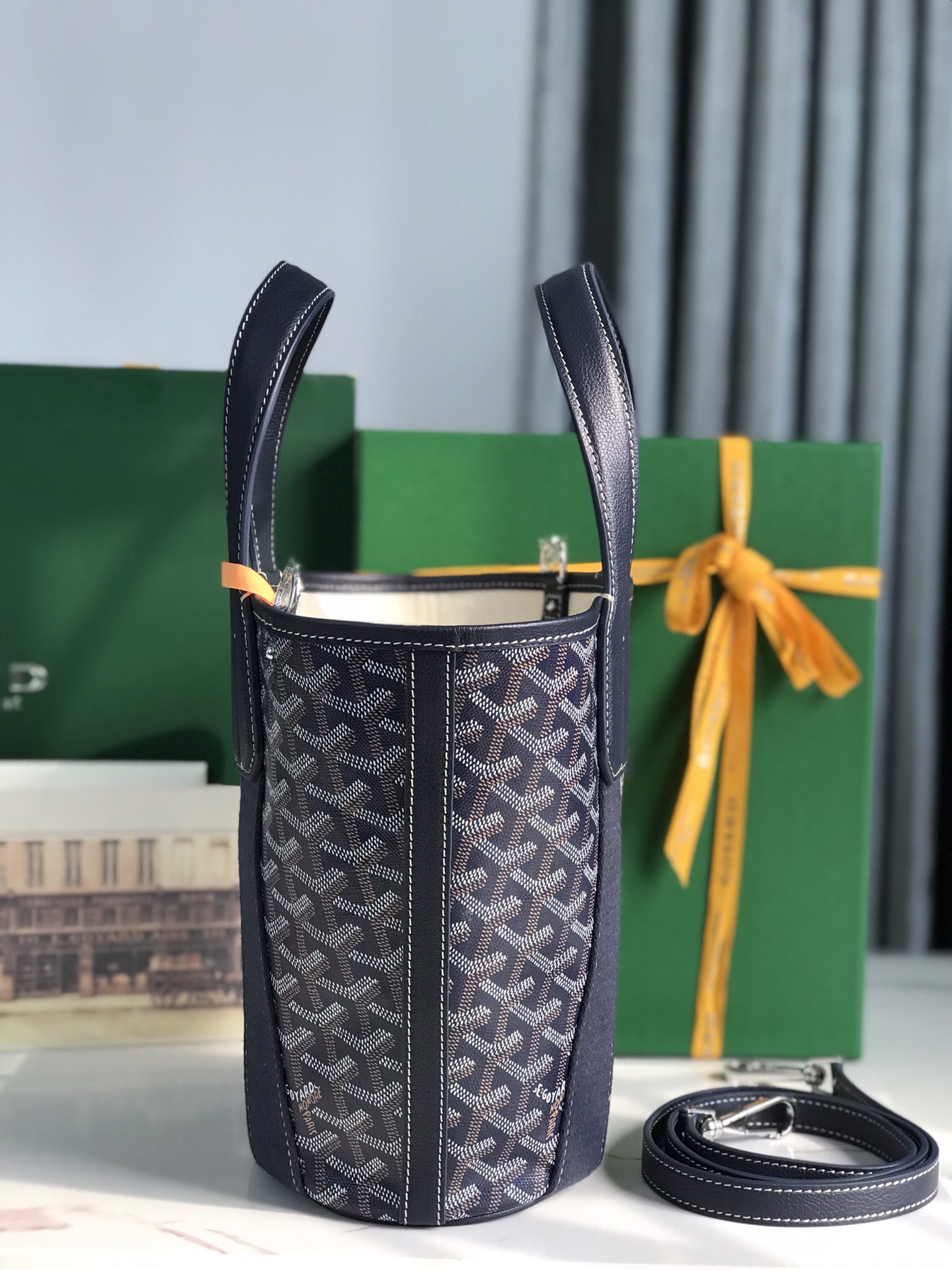 Goyard Goyardine Belharra PM 2024 w/ Tags - Blue Totes,