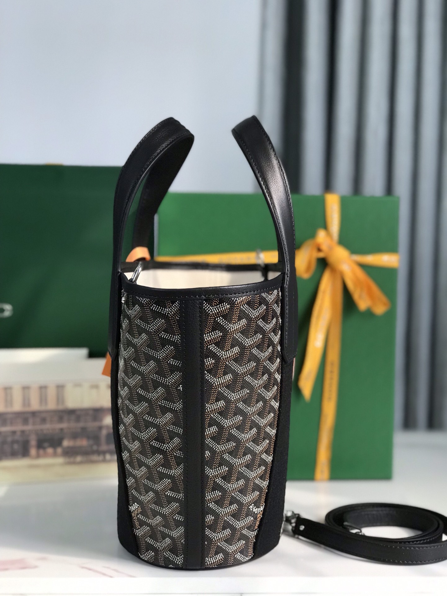 Goyard Goyardine Belharra PM 2024 w/ Tags - Blue Totes