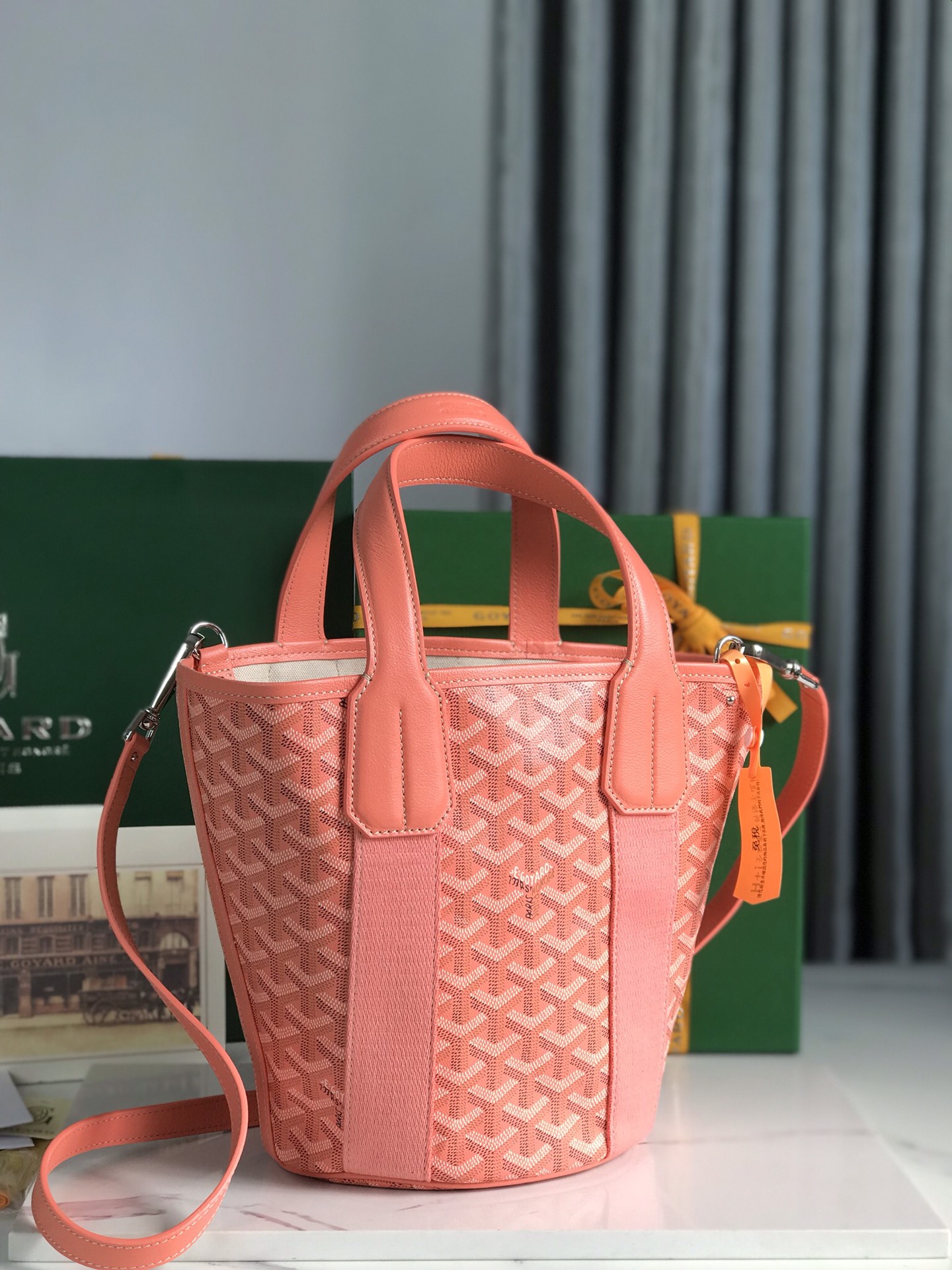 Goyard Goyardine Belharra PM 2024 w/ Tags - pink Totes,