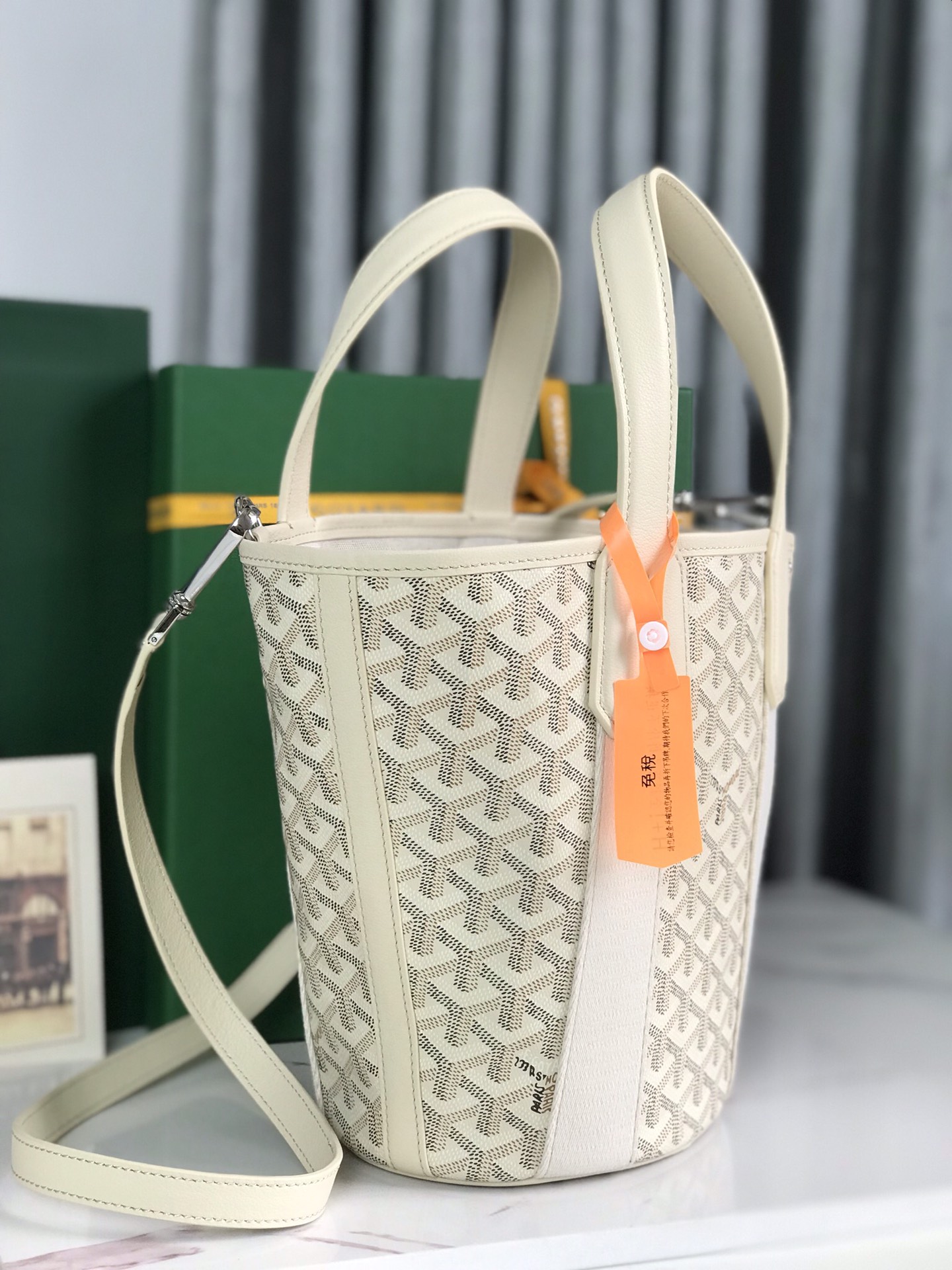 Goyard Goyardine Belharra PM 2024 w/ Tags - whiteTotes,