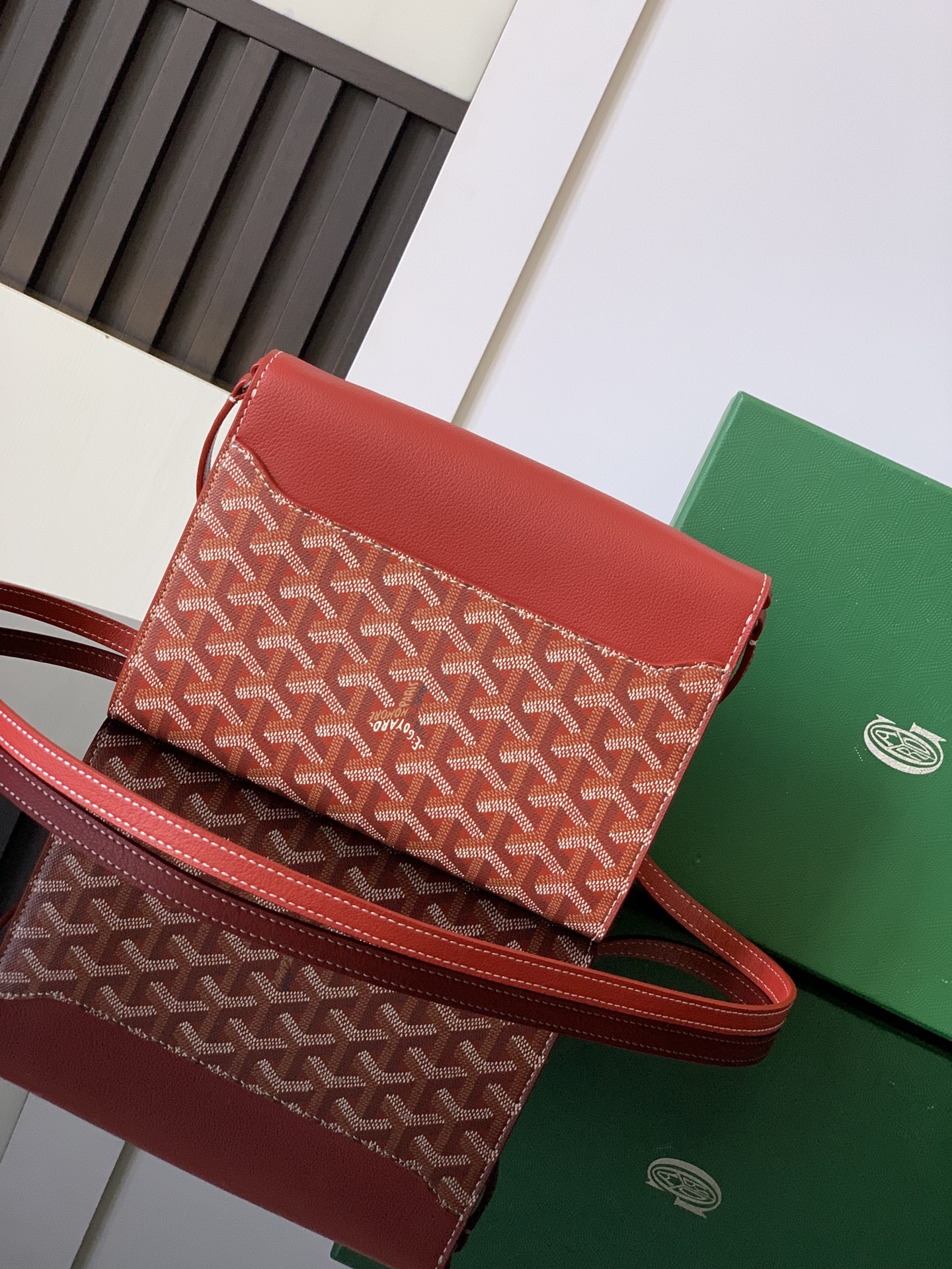 Goyard Goyardine Chypre 2024 w/ Tags - red Crossbody Bags, Handbags -
