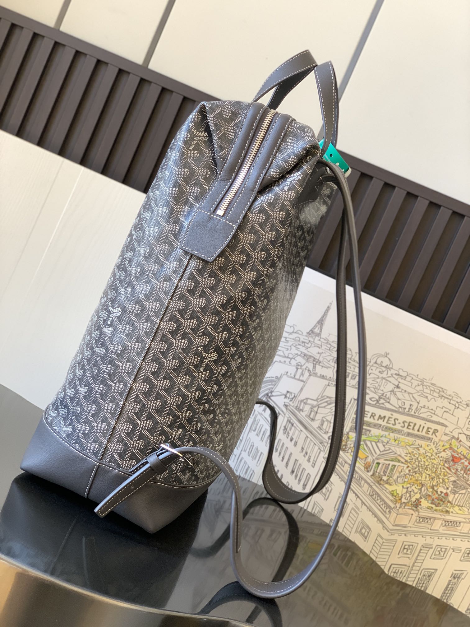 Goyard Goyardine Cisalpin Backpack – Grey Backpacks,