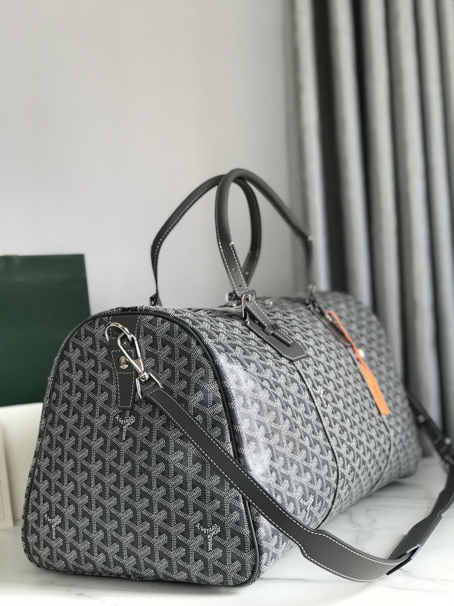 Goyard Goyardine Croisière 50 2024 - Grey Luggage and