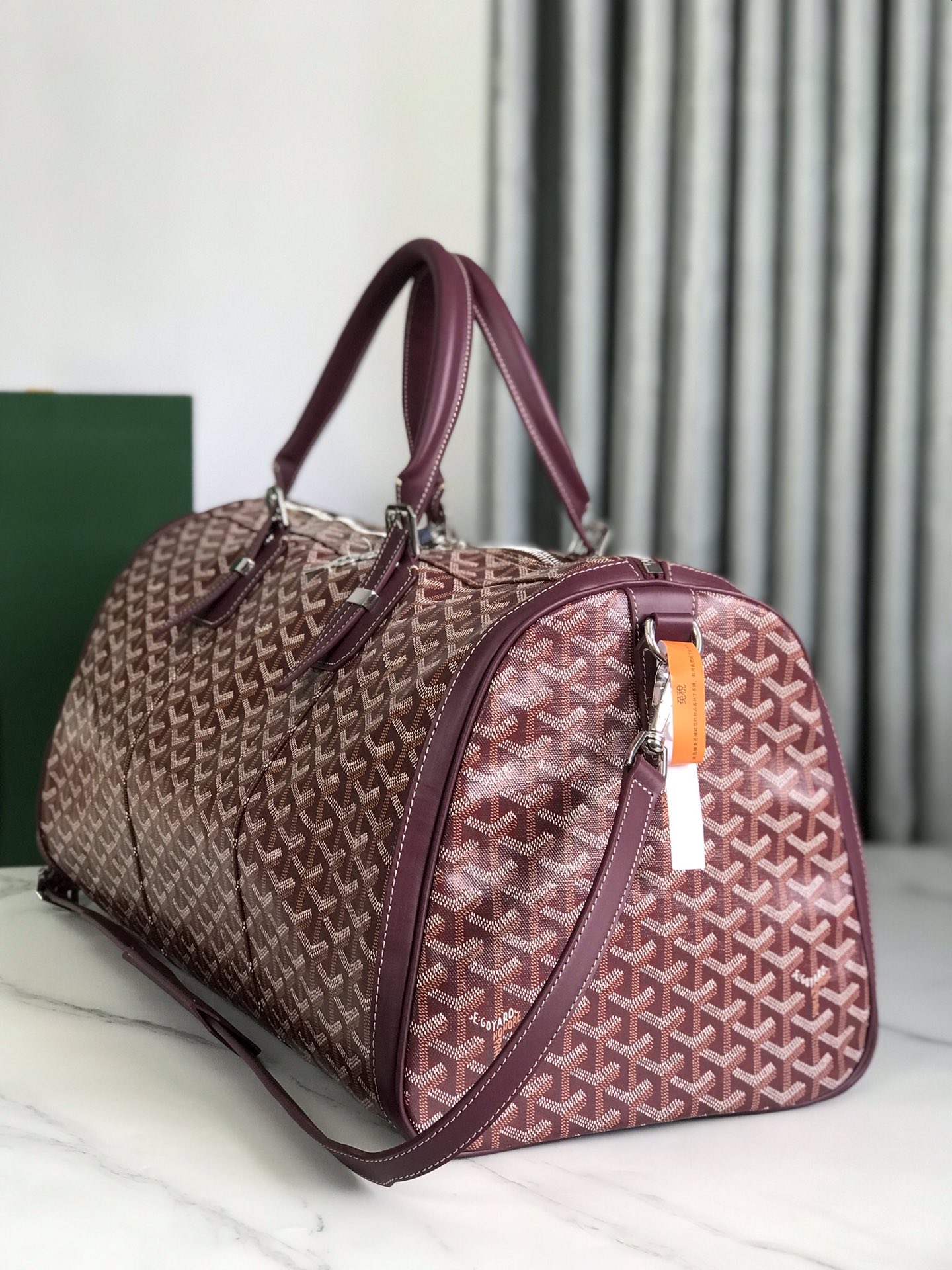 Goyard Goyardine Croisiere 50 - Burgundy Luggage and Travel