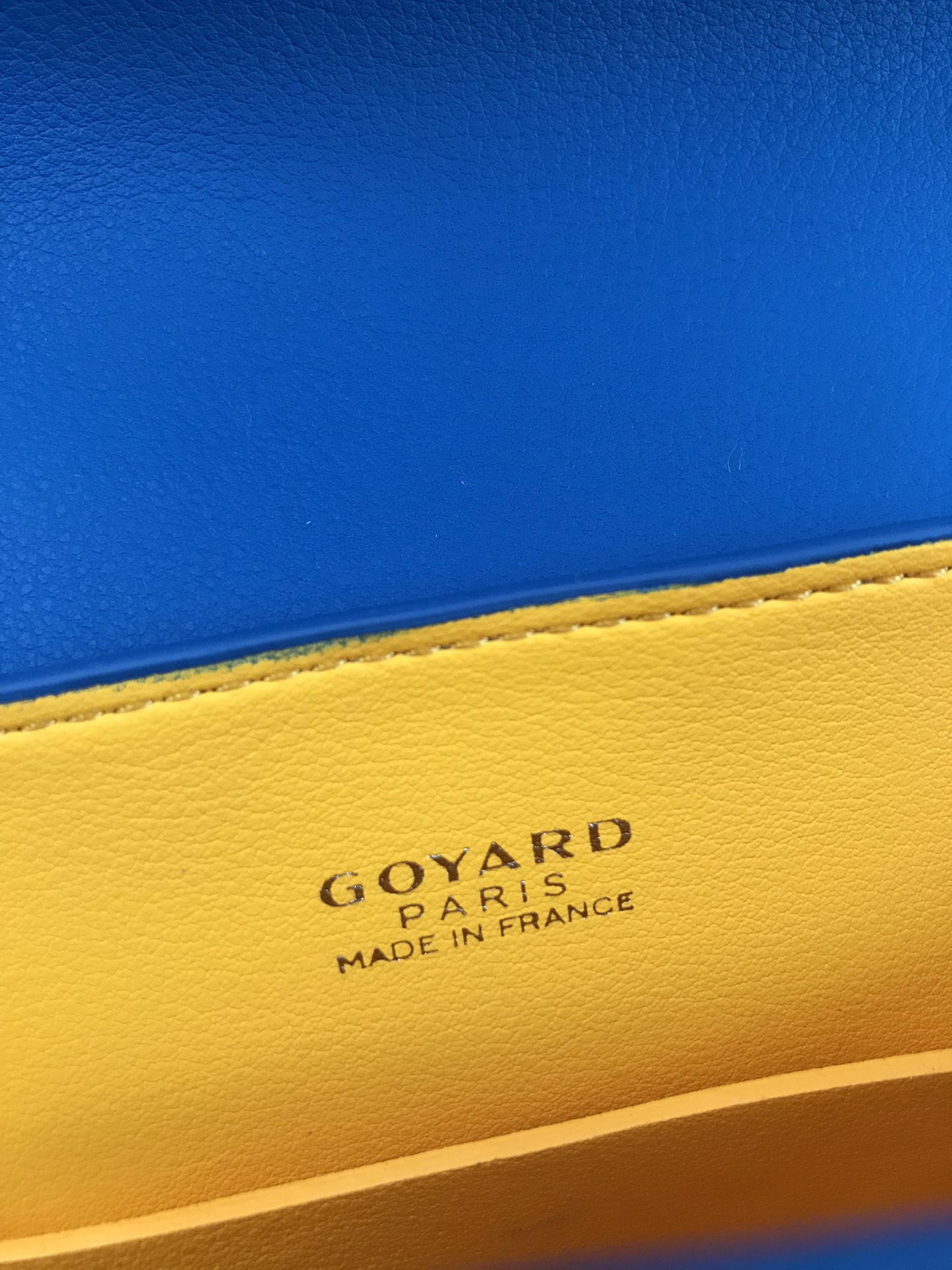 GOYARD Goyardine Mini Saigon Sky Blue 1249156