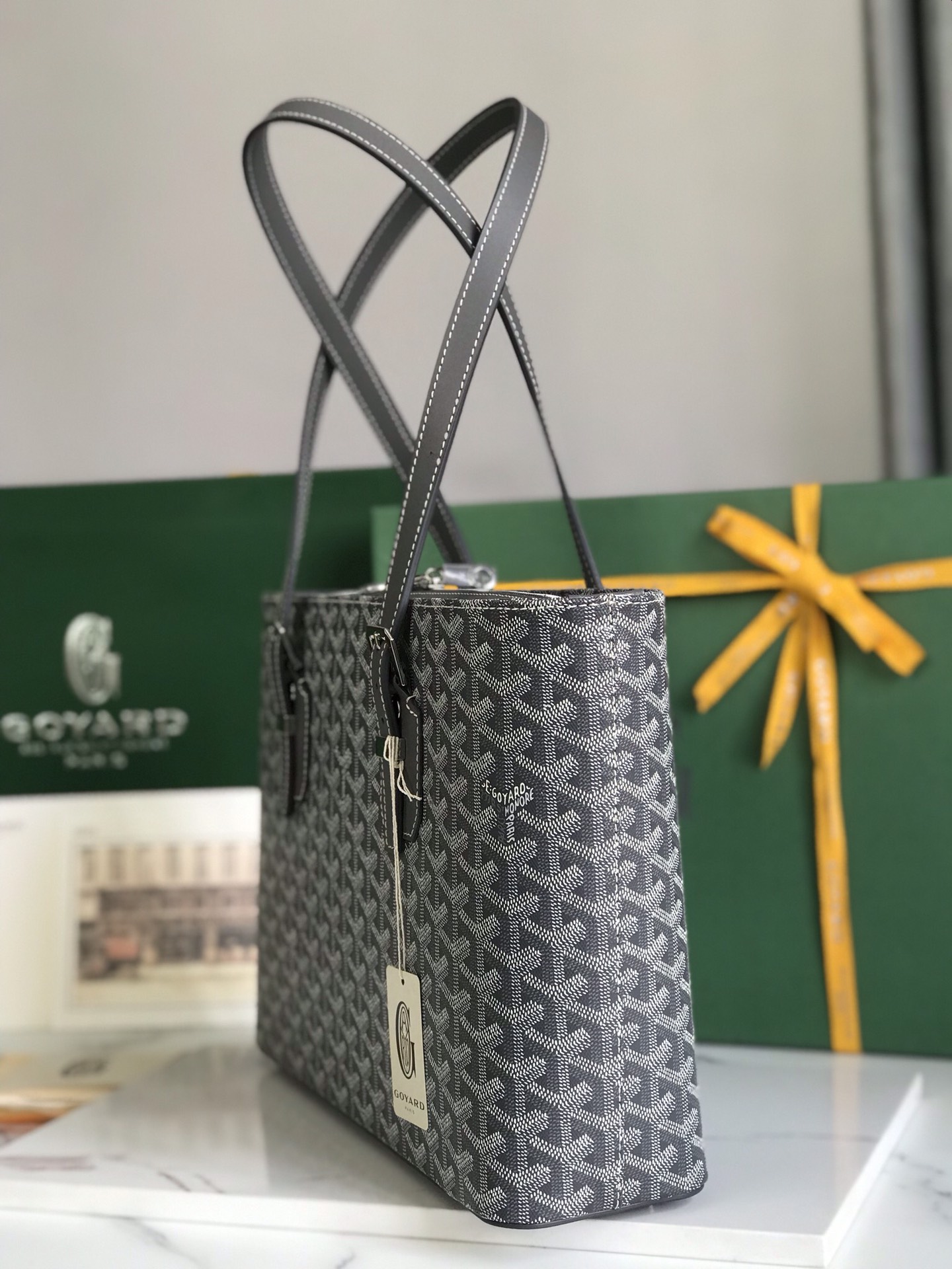 GOYARD Goyardine Okinawa MM Grey