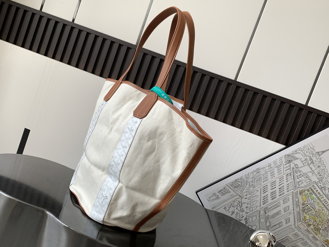 GOYARD Goyardine Reversible Belharra White 1008857 |