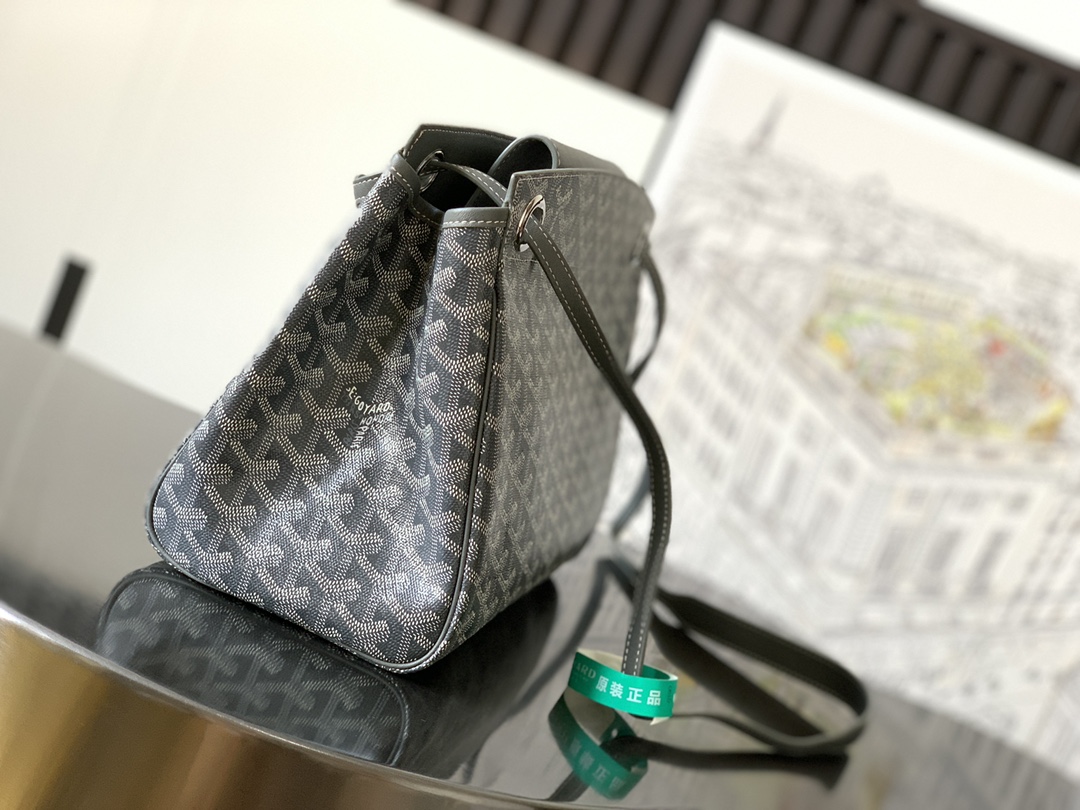 GOYARD Goyardine Rouette PM gray1423460